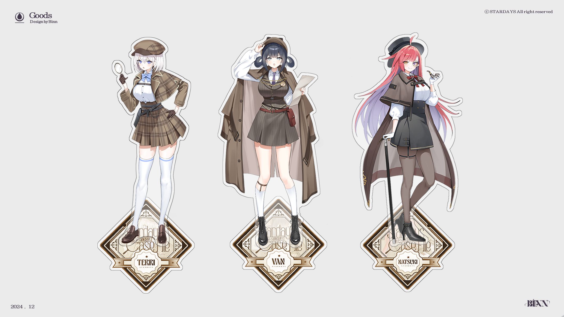 Stardays Season's Greetings acrylic stand (2024)-1
