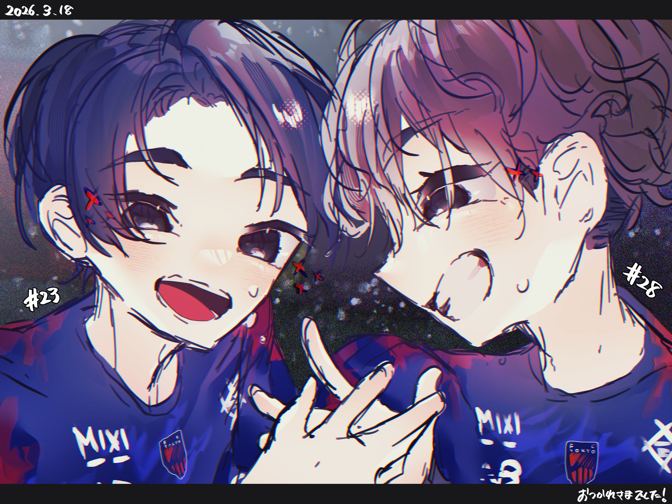 選手ファンアート【個人制作】-1