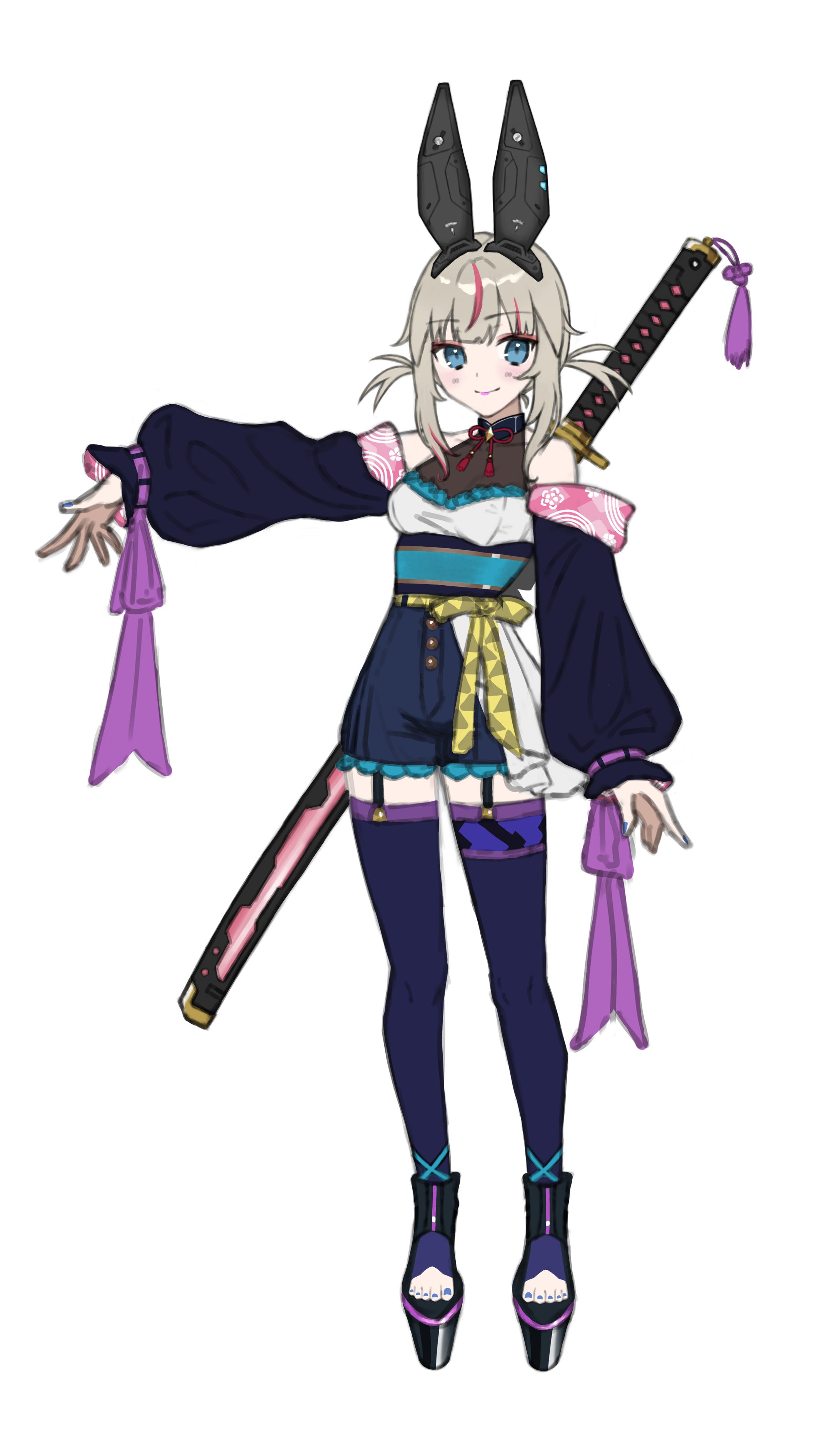 ゲームキャラデザイン練習-1