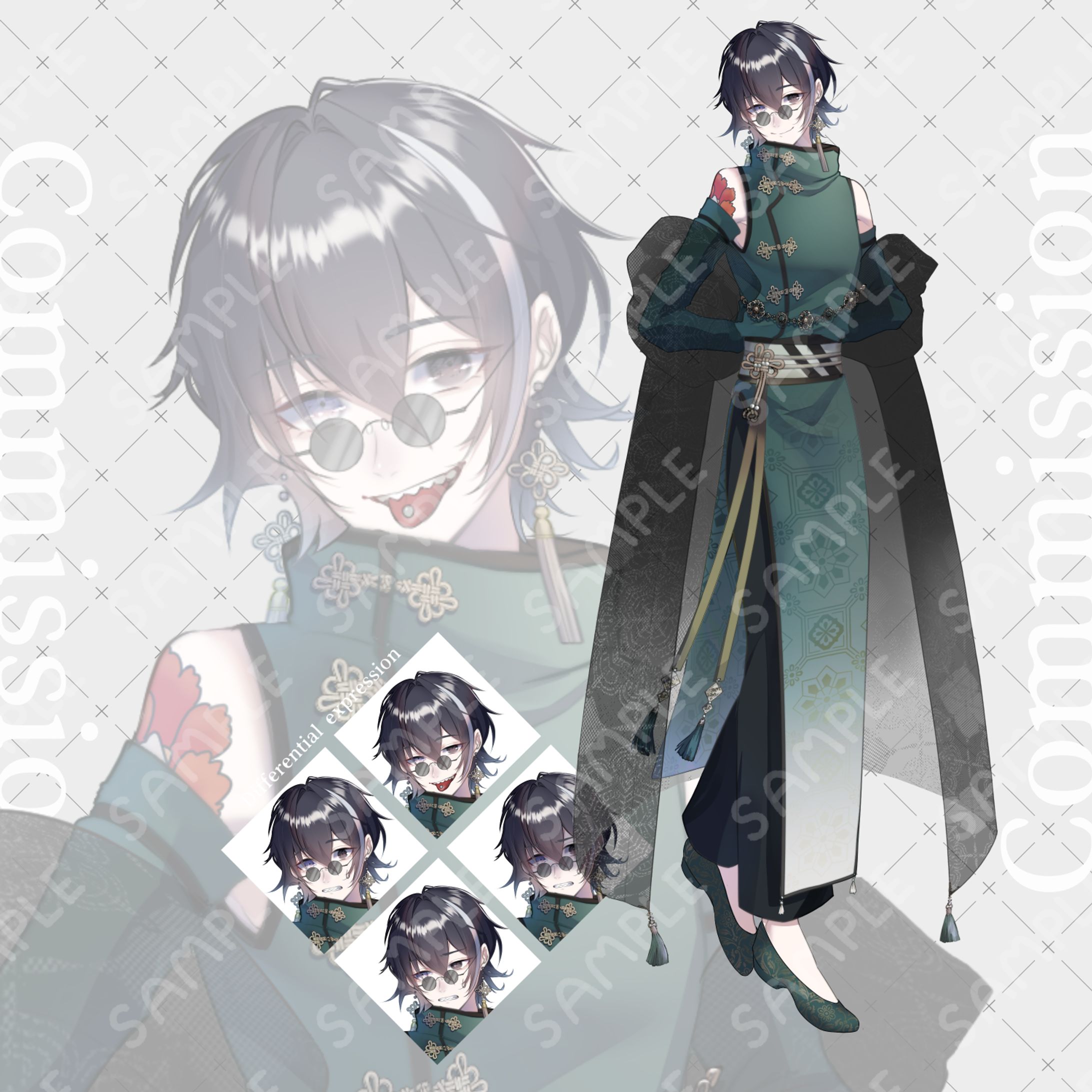 TRPG用立ち絵イラスト-1