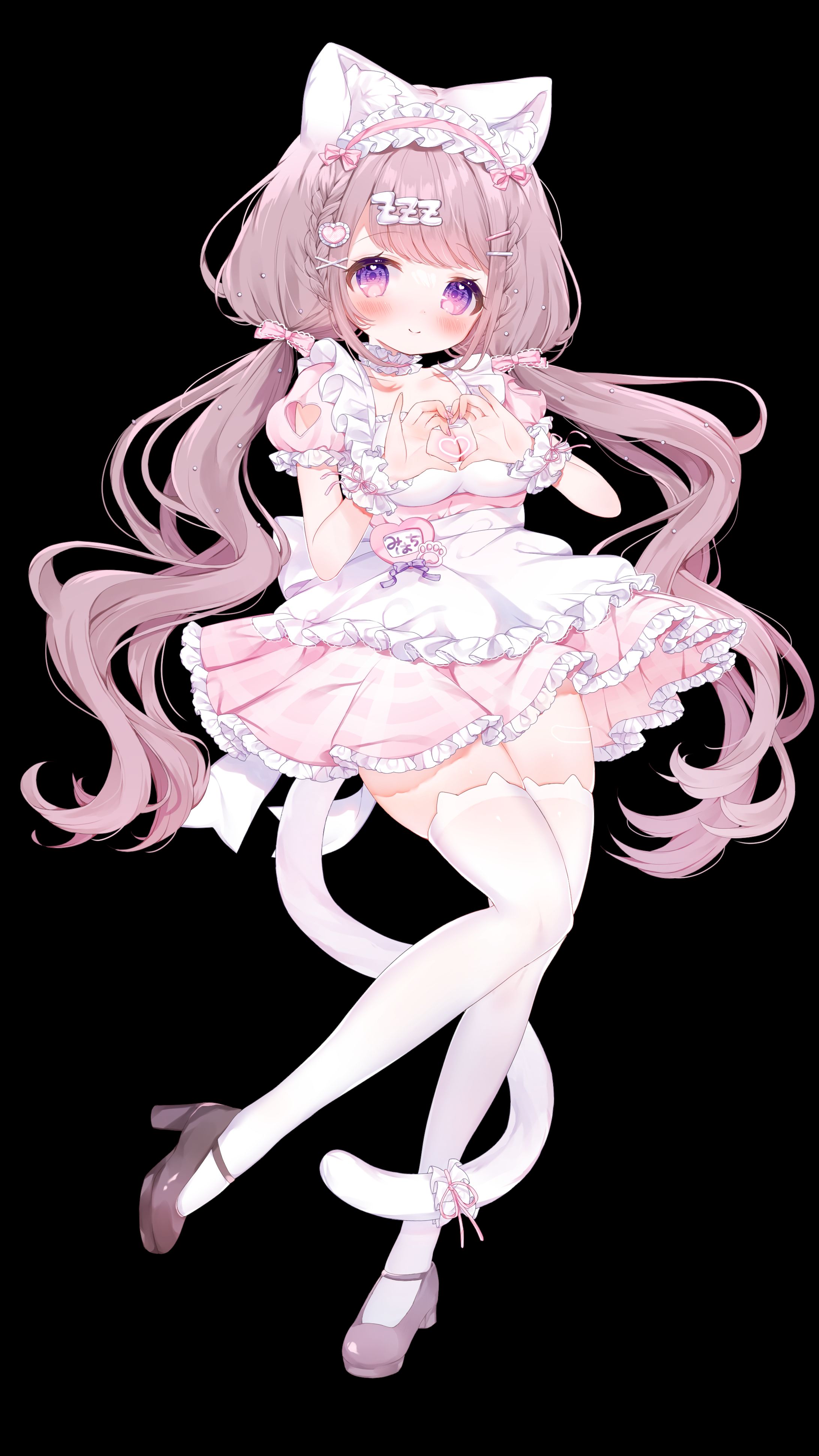 【 works 】みはちちゃんメイド服 ┊ 立ち絵-1