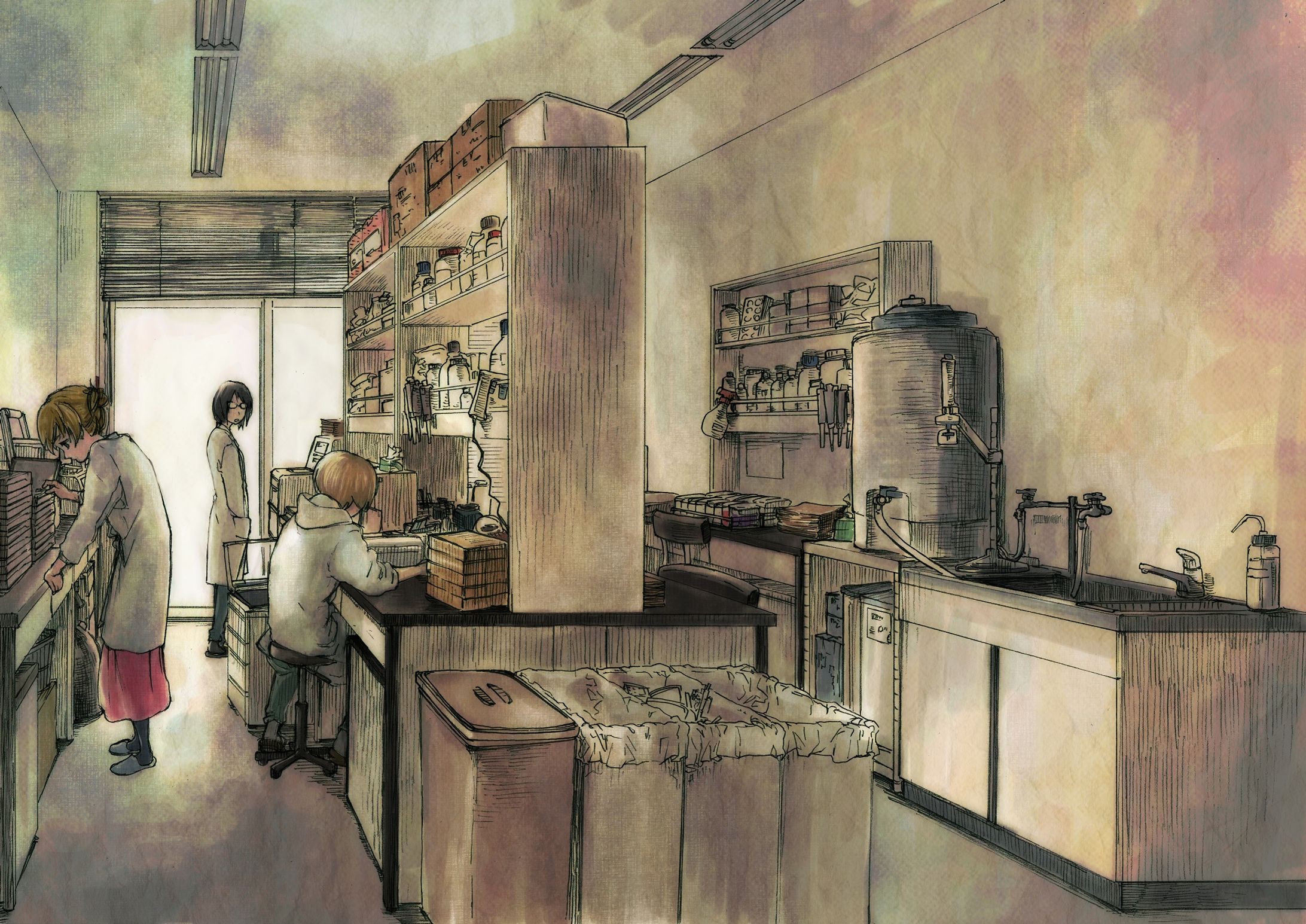 ラボガール / Girls in the Lab.-1