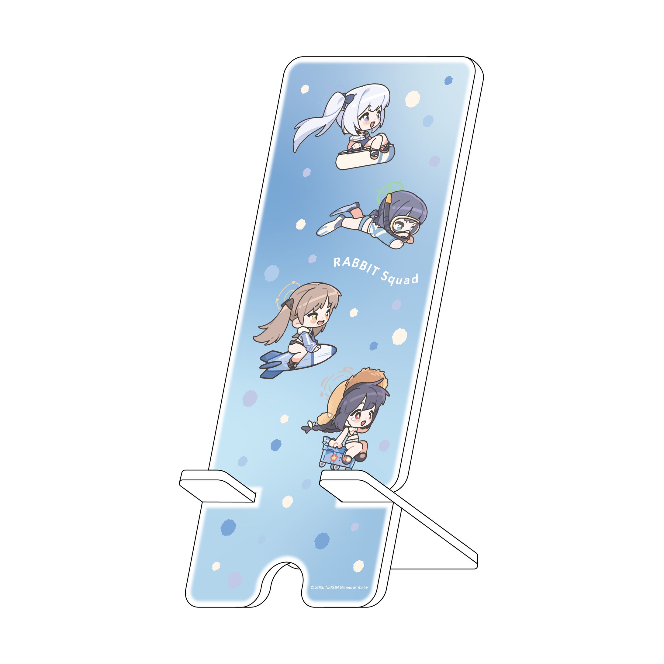 株式会社Yostar Shop ブルーアーカイブ「スマホスタンド（RABBIT★RUN! ~夏のエビ大作戦~）」商品企画・デザイン-1