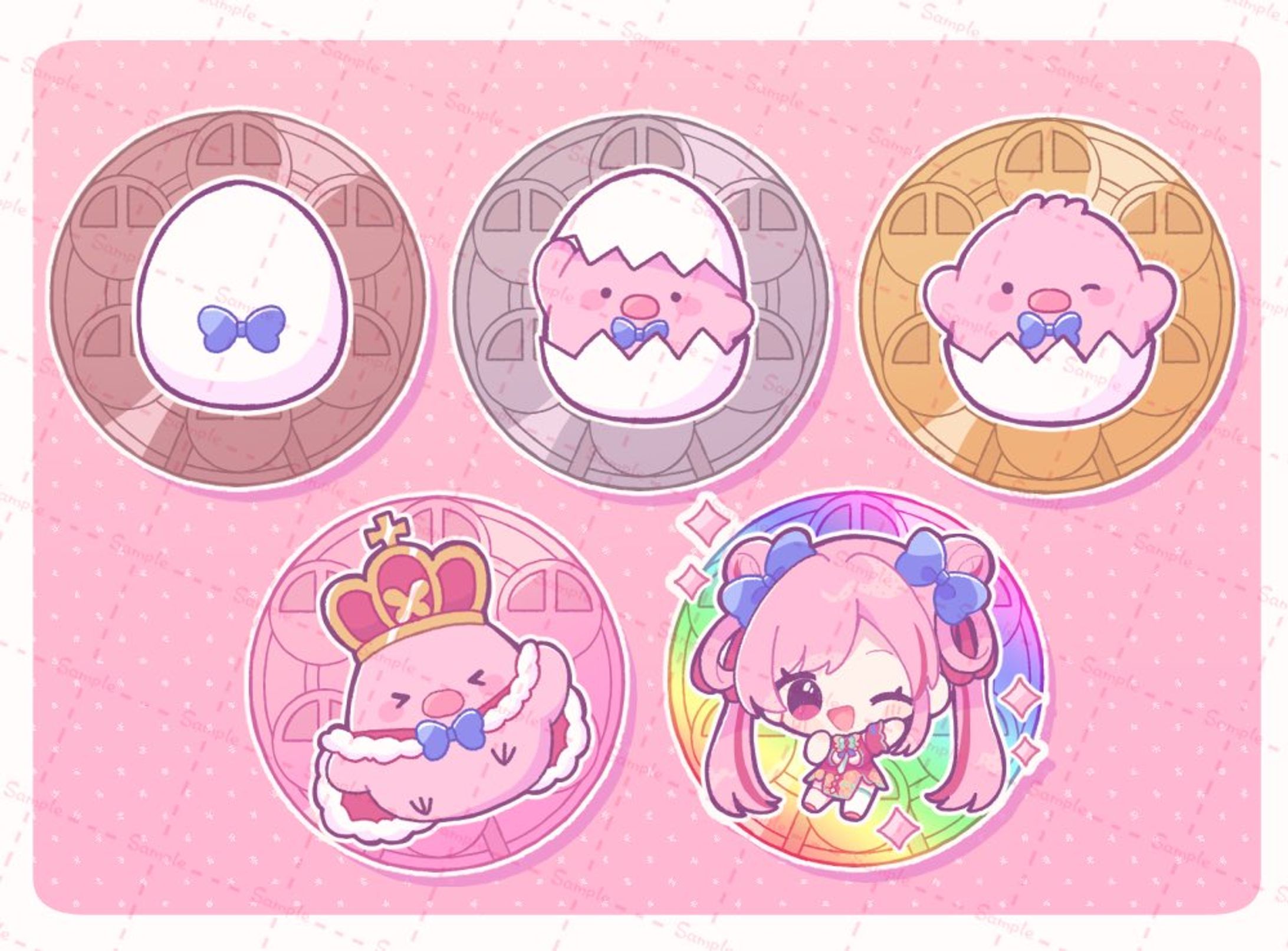 江戸川蘭朱様メンバーシップバッジ-1