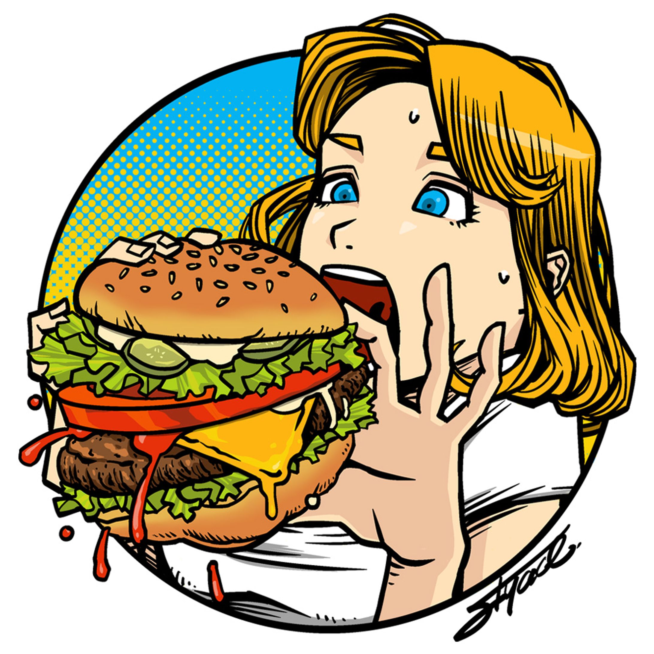 ハンバーガー-1