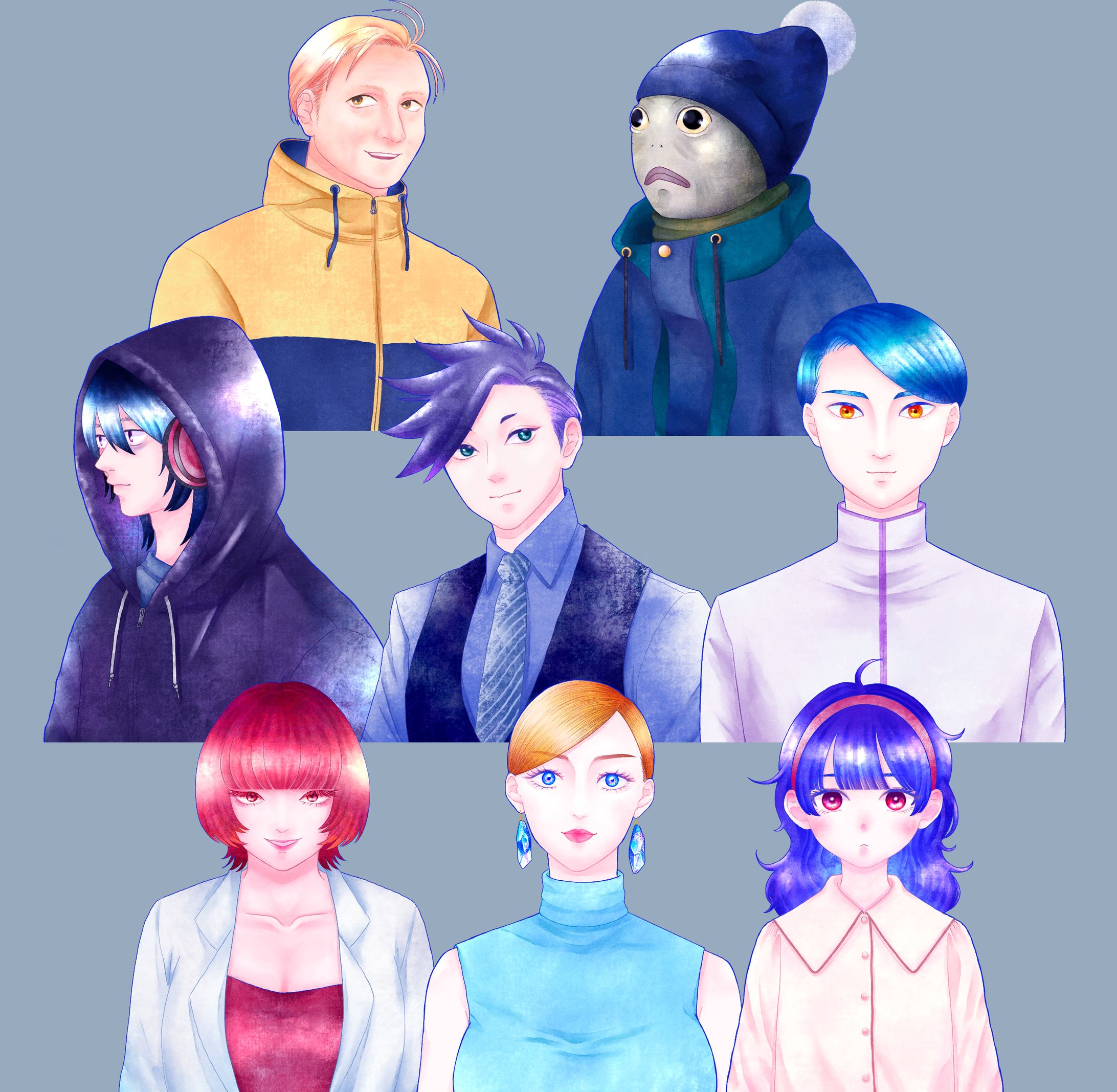 新版『11人と何かいる！』NPCイラスト-1