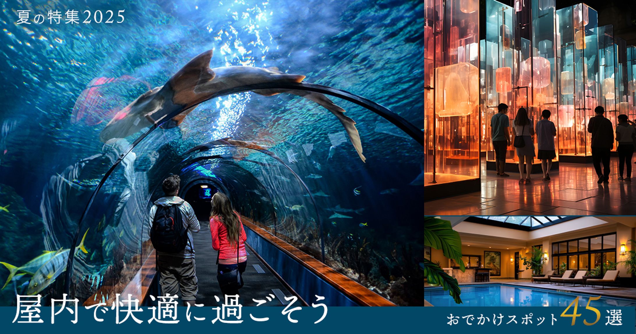 【自主制作】旅行会社の夏のバナー-1