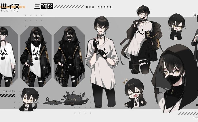【くると様】ネオポルテ　或世イヌ　通常衣装　ジャケットのみ 或世イヌ on X: 