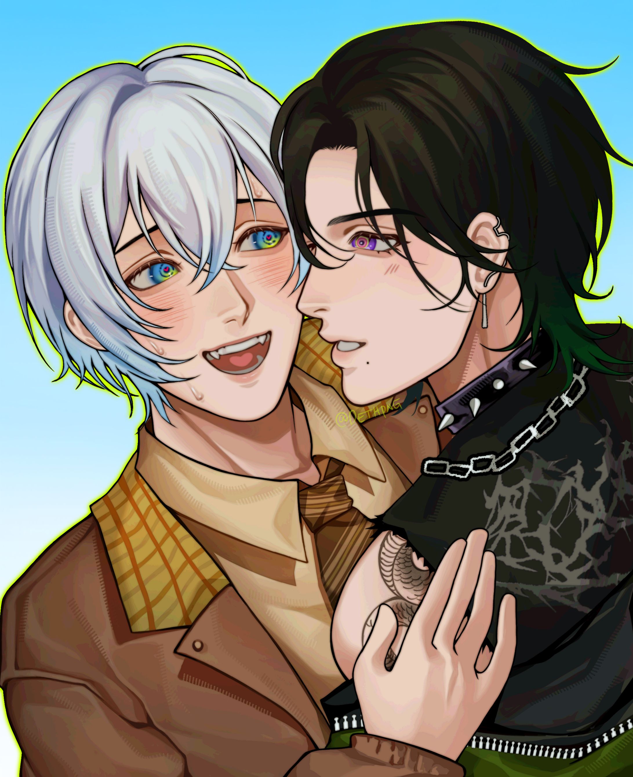 Zealix/Zeaka Ship fanart yummers-1