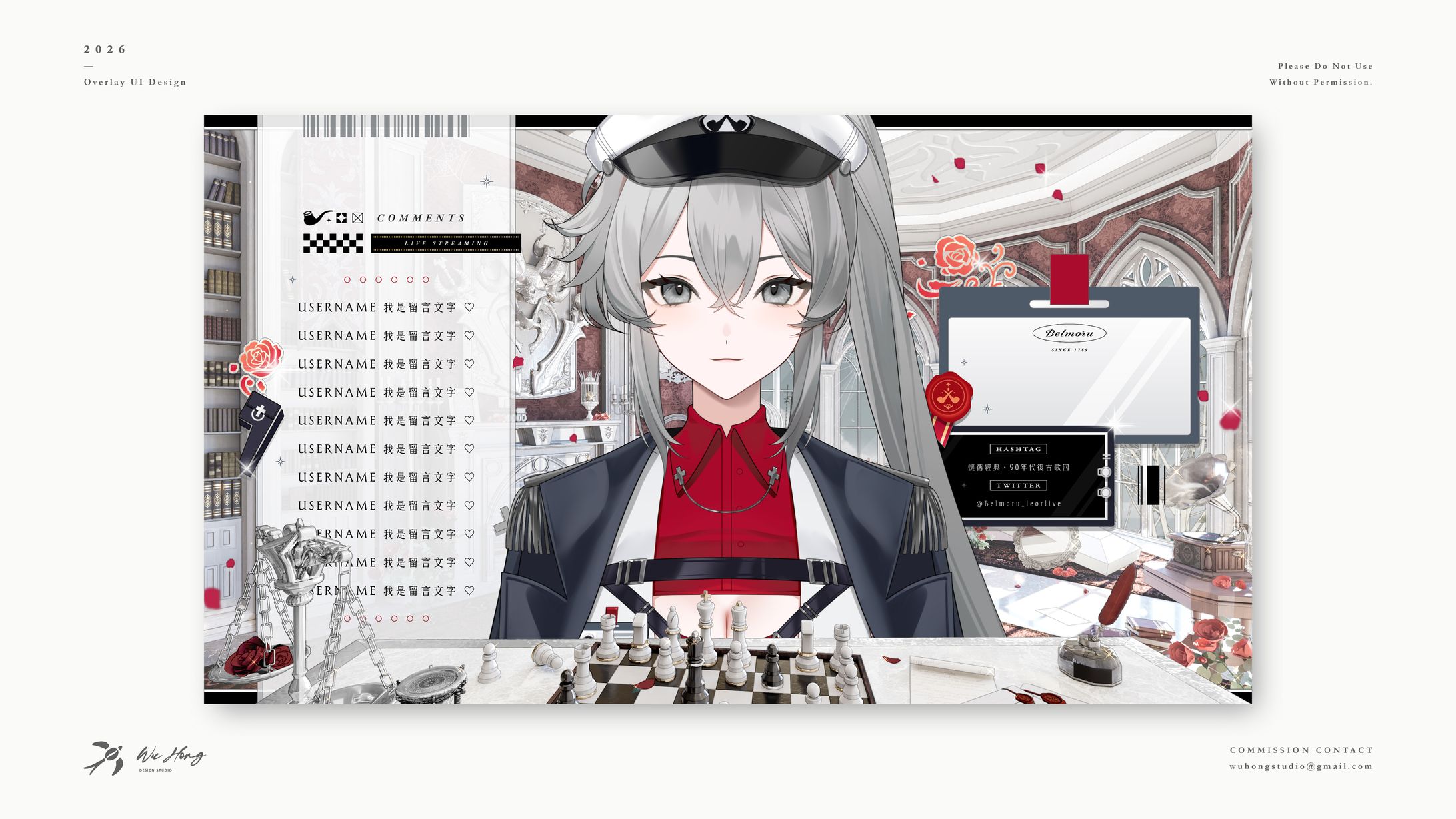 Overlay UI Design｜莫爾‧© Leor Live-1