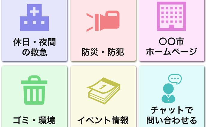 【リッチメニュー】行政