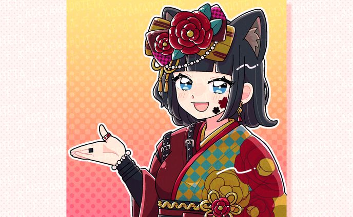 配信サムネイルイラスト/鬼ころし