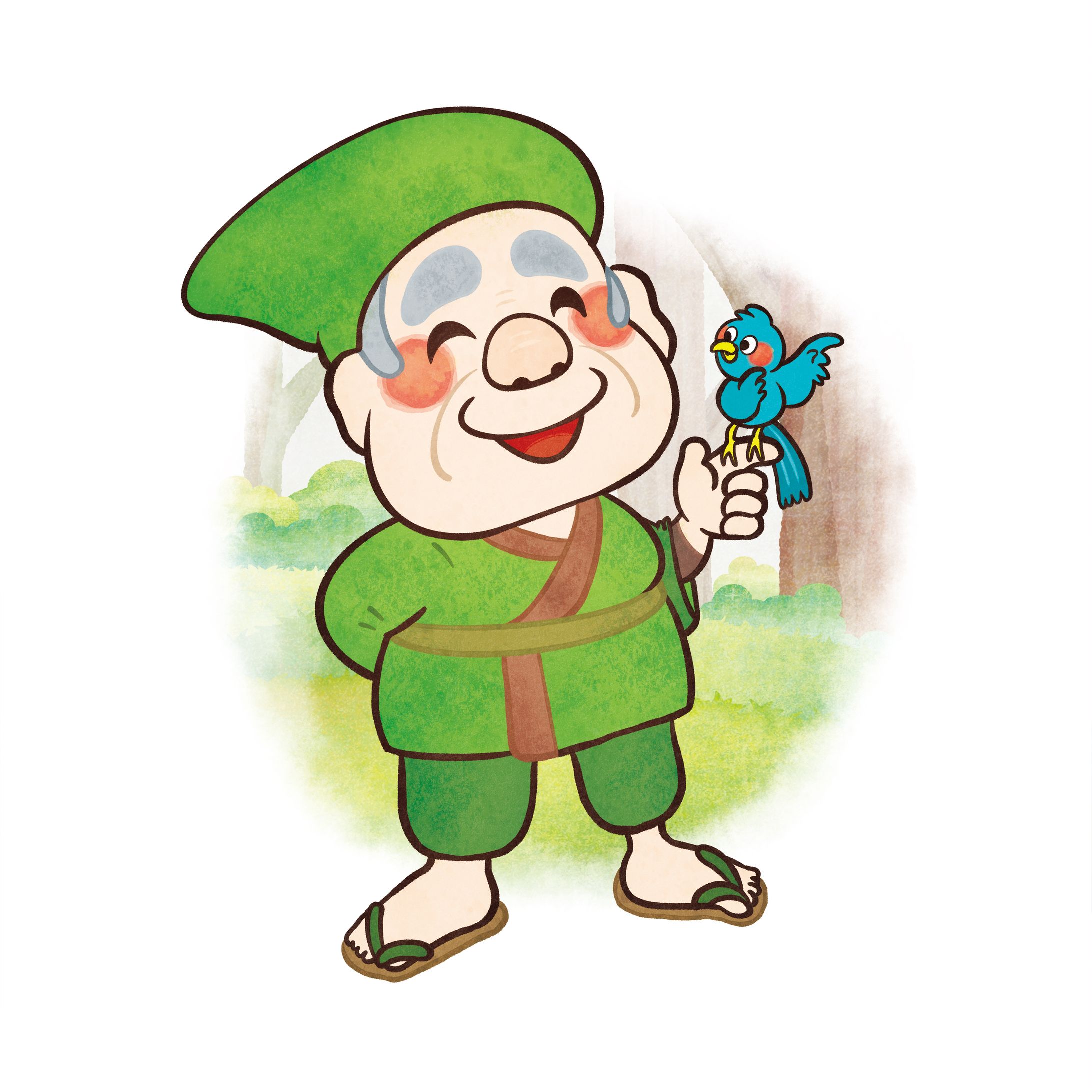昔話のおじいちゃん-1