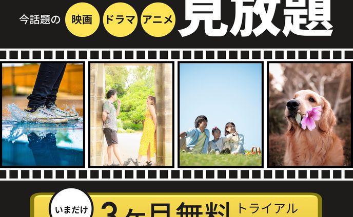 【架空】動画配信サービスのディスプレイ広告