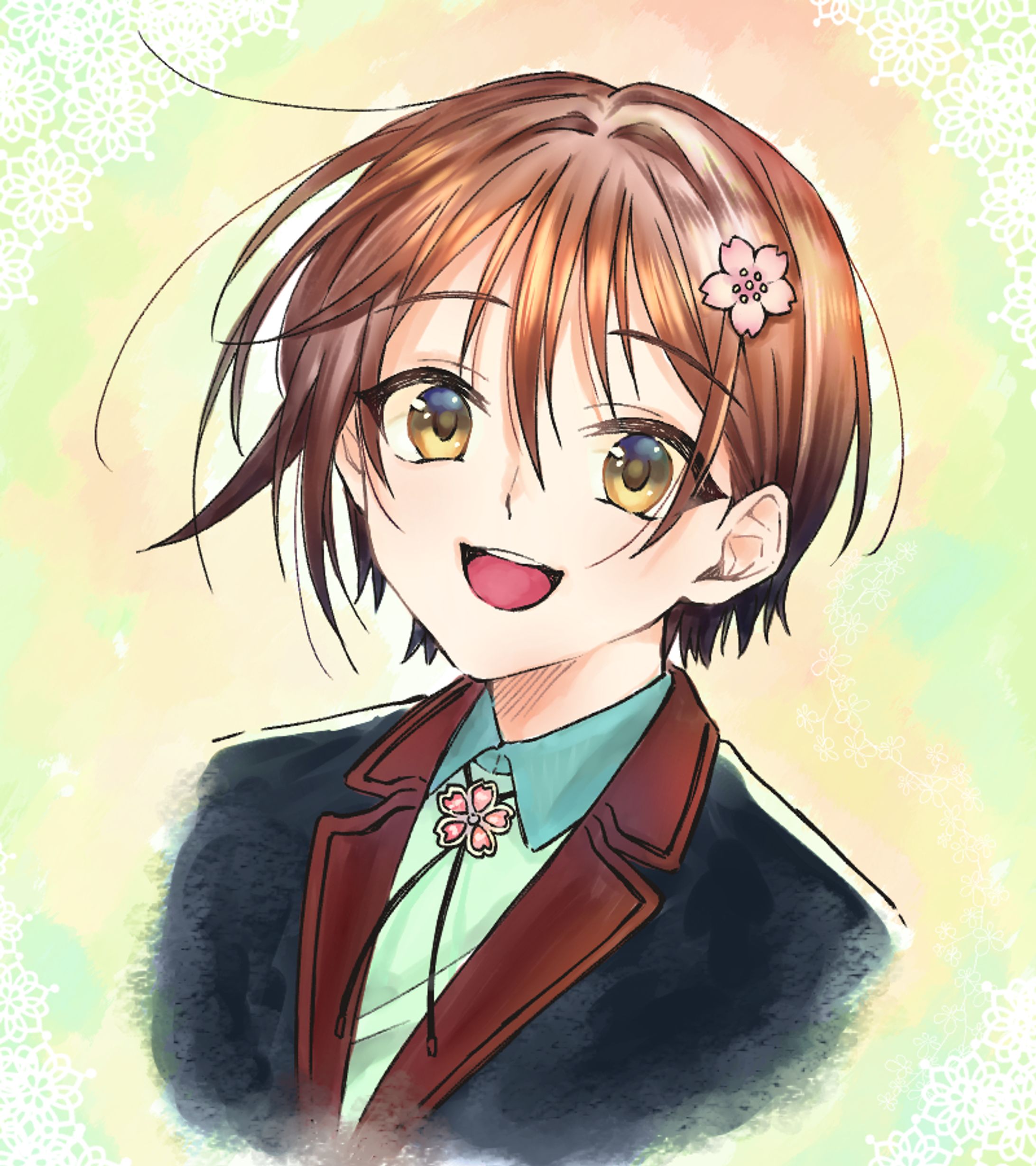 【ファンアート】誕生日イラスト｜肥田恭/2021.3.11-1