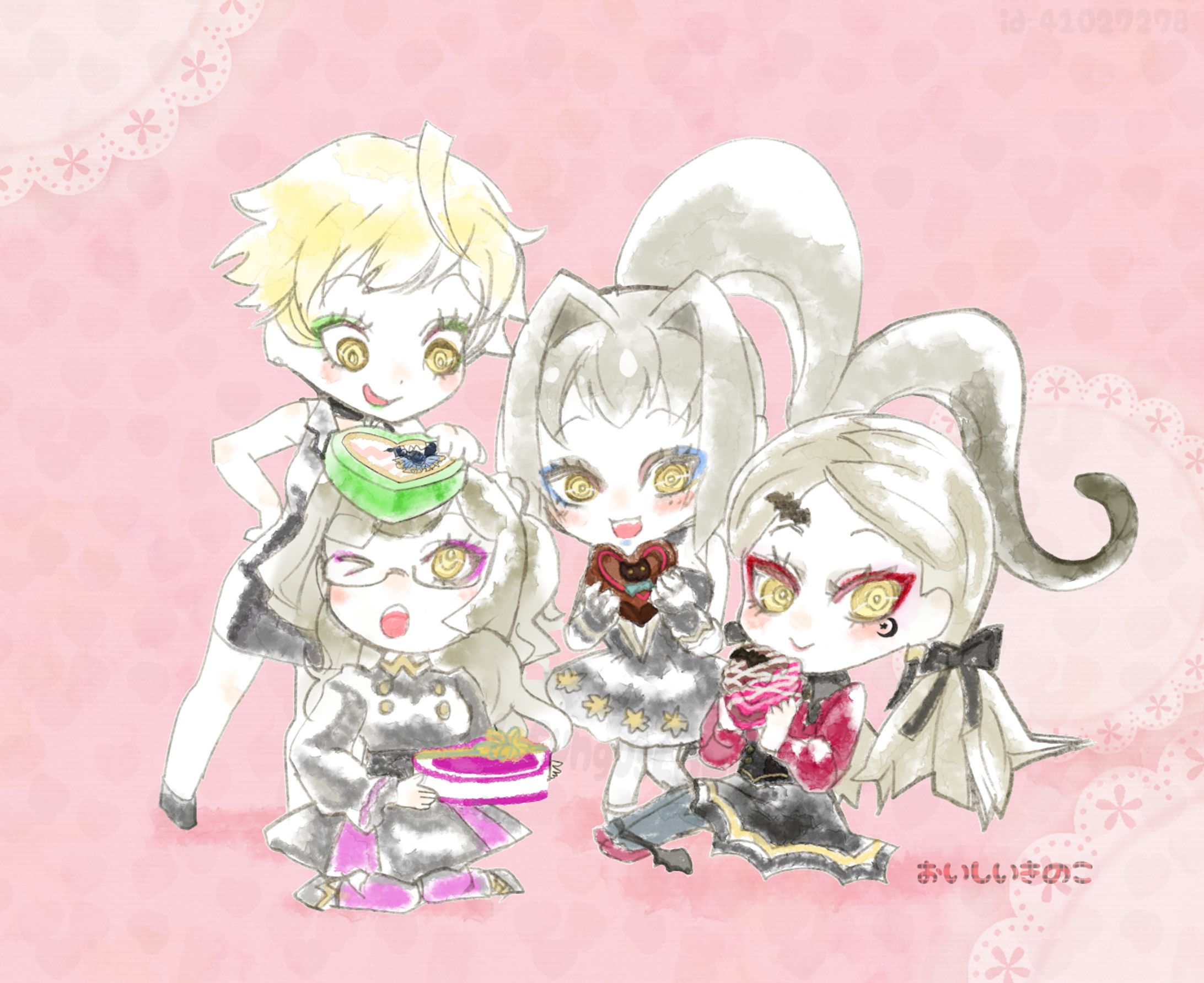低頭身キャラクターイラスト集-1