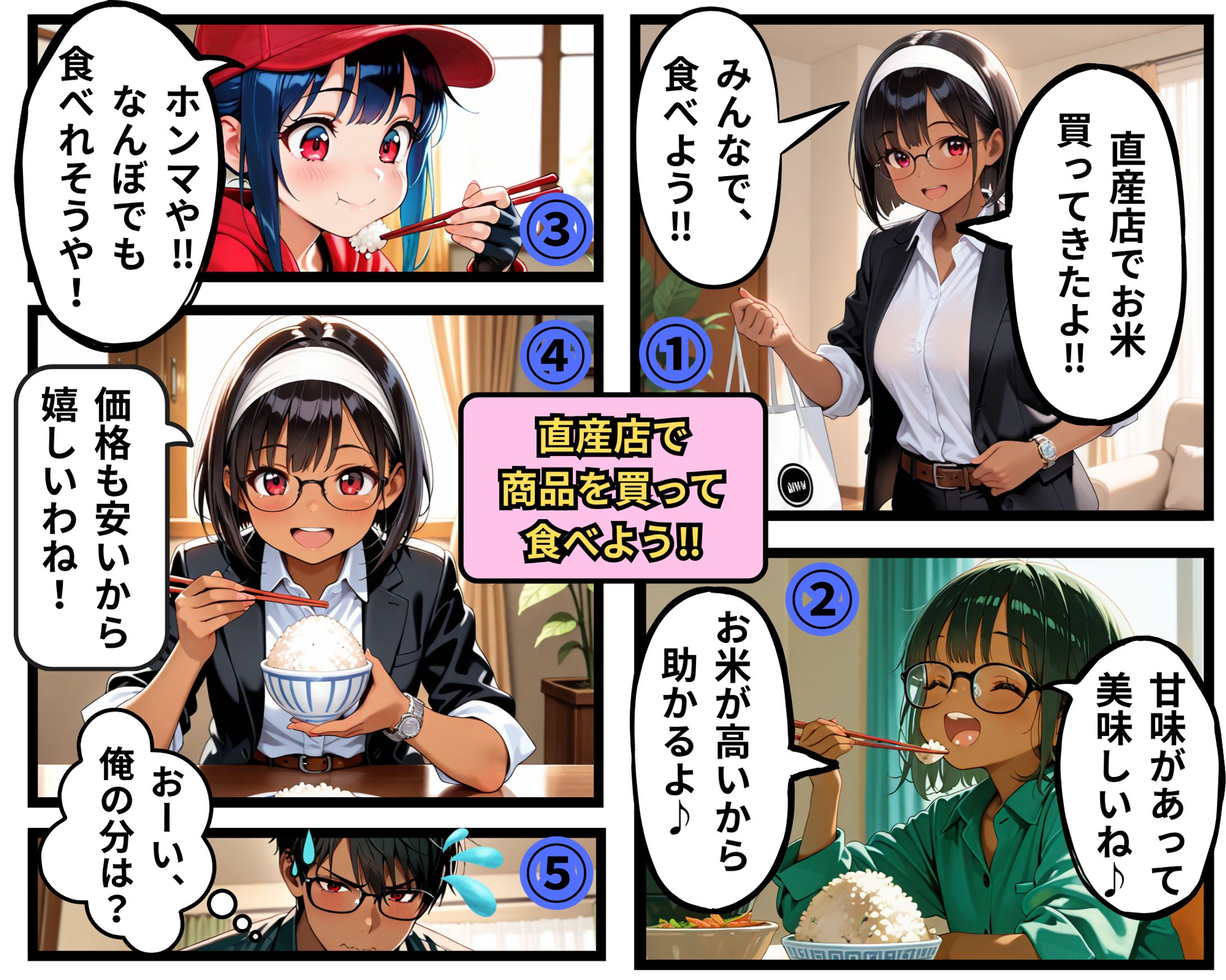 直営店で商品を買って食べよう‼ -1