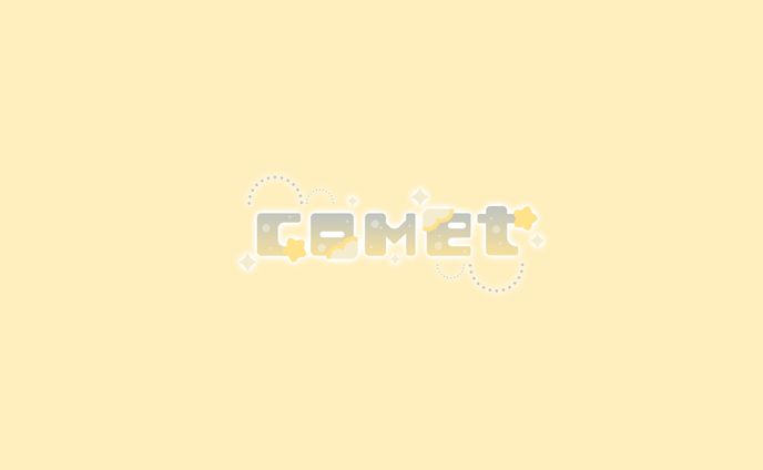 Comet様　ロゴデザイン