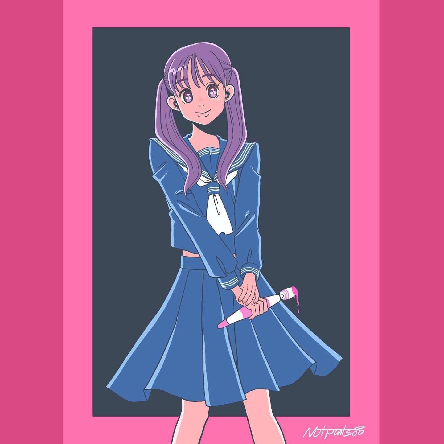 sailor cherry #イラスト #チェリーボーイ #チェリー #快感 #オカズ