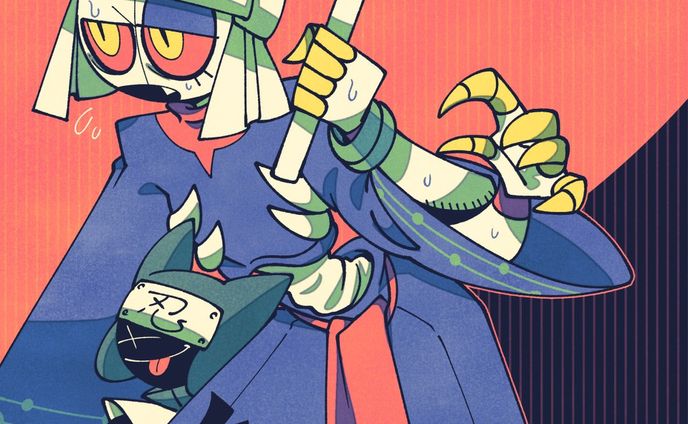 #イラスト #人外 #オリジナルイラスト
#オリジナルキャラクター #illustration #monster #originalcharacter #characterdesign #touseioc #sketch