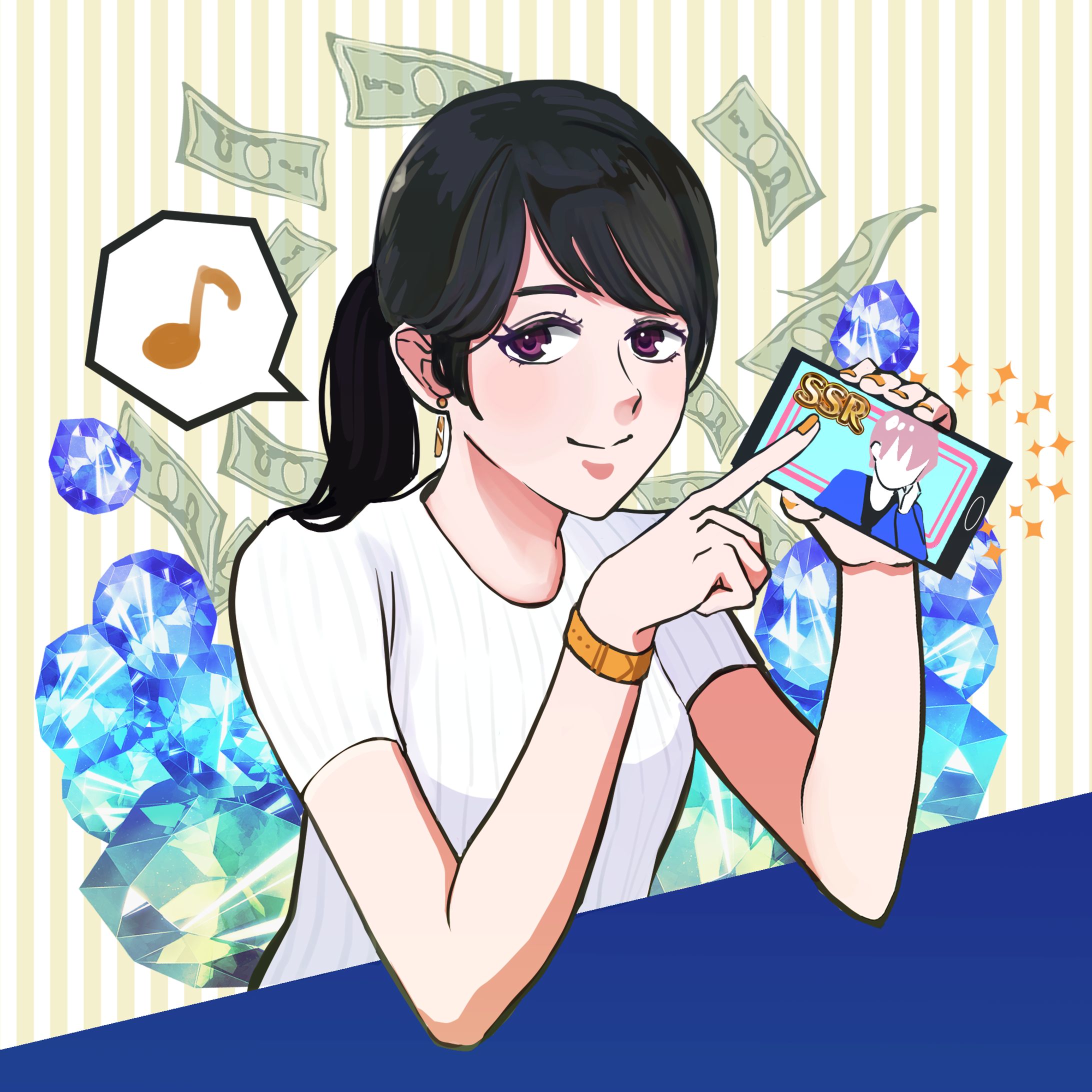 アイコン用似顔絵-1