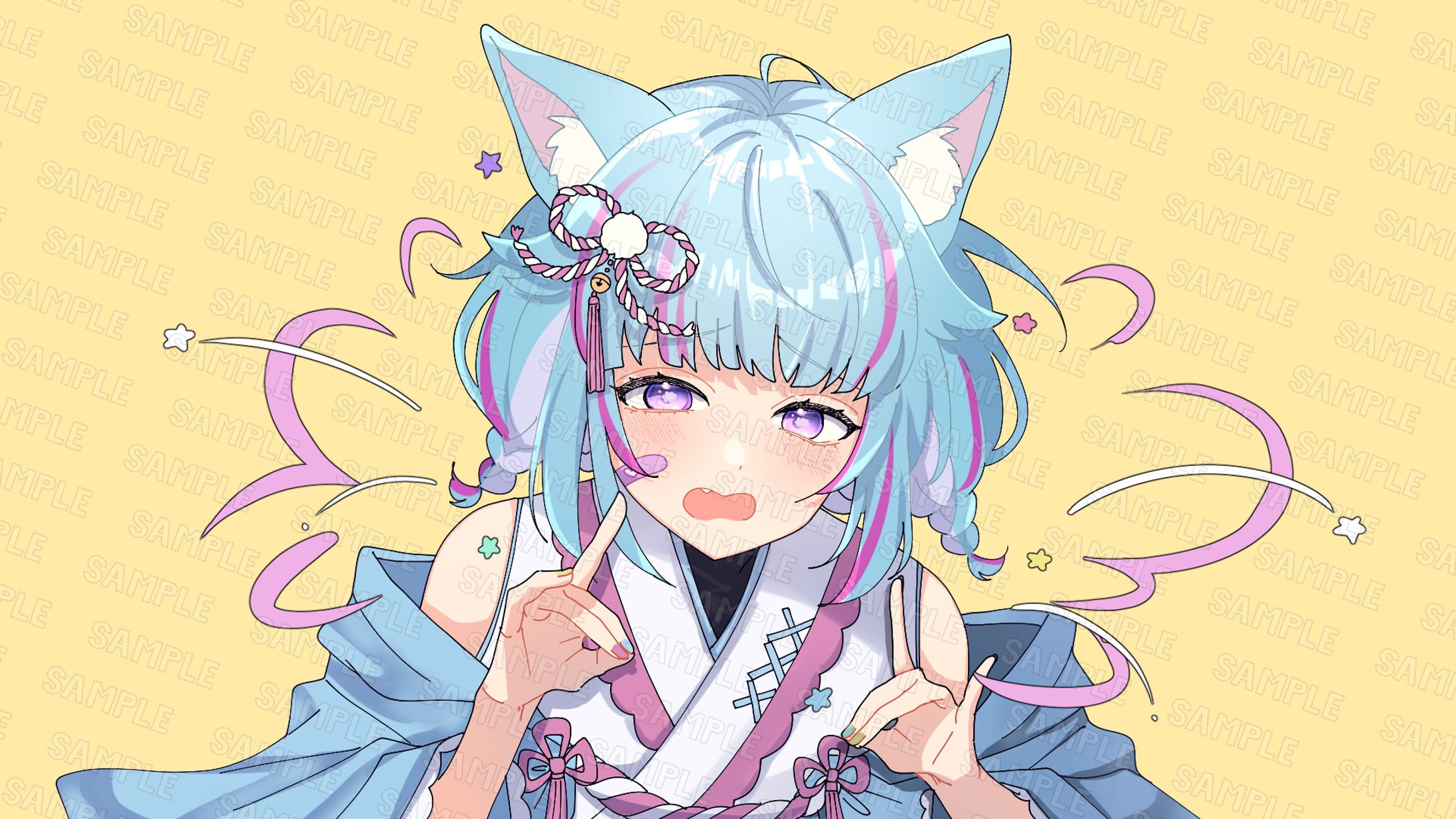 白雲ふわり様ご依頼絵-1
