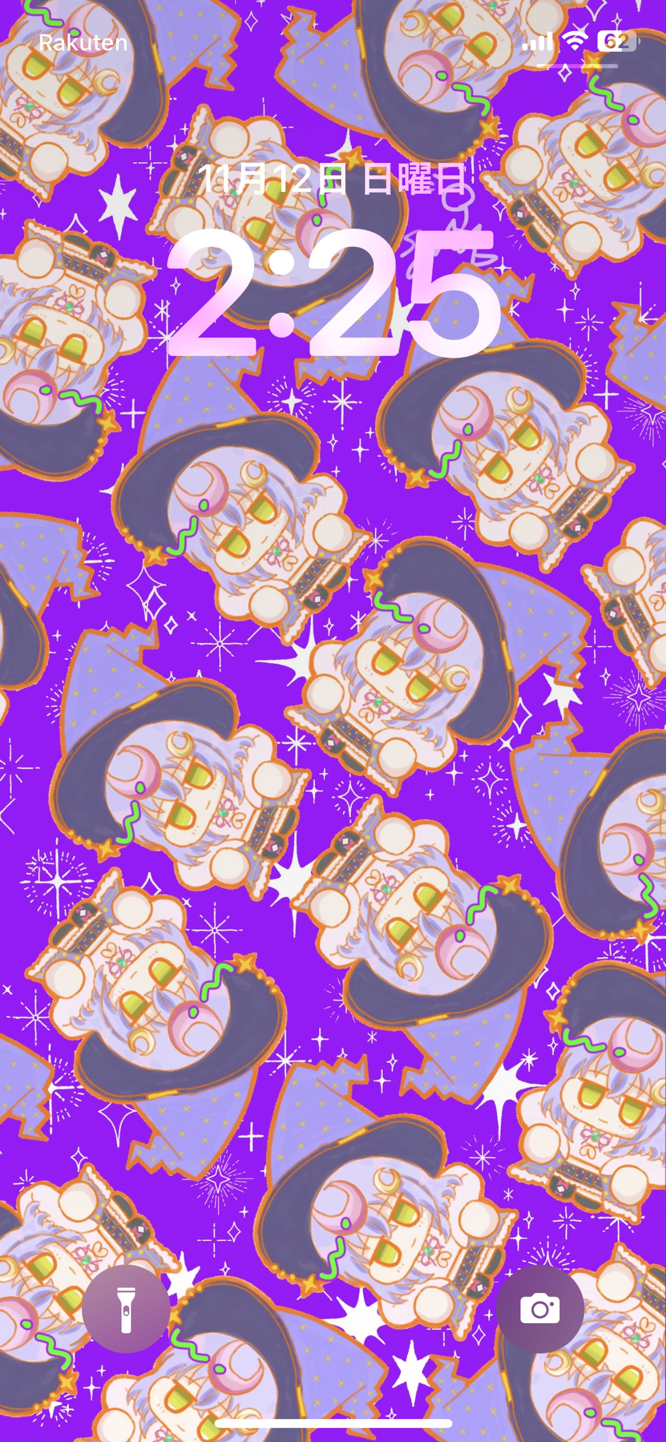 【ご依頼】VTuberリリィ＝クロフォード様のロック画面-1