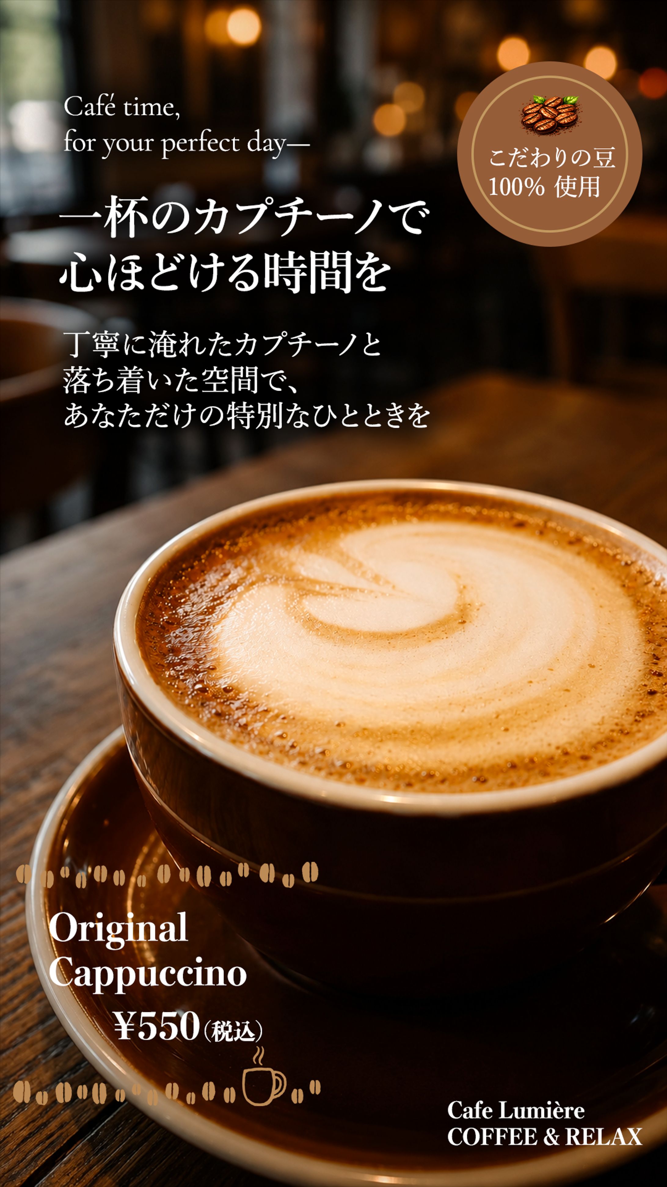 カプチーノのバナー画像-1