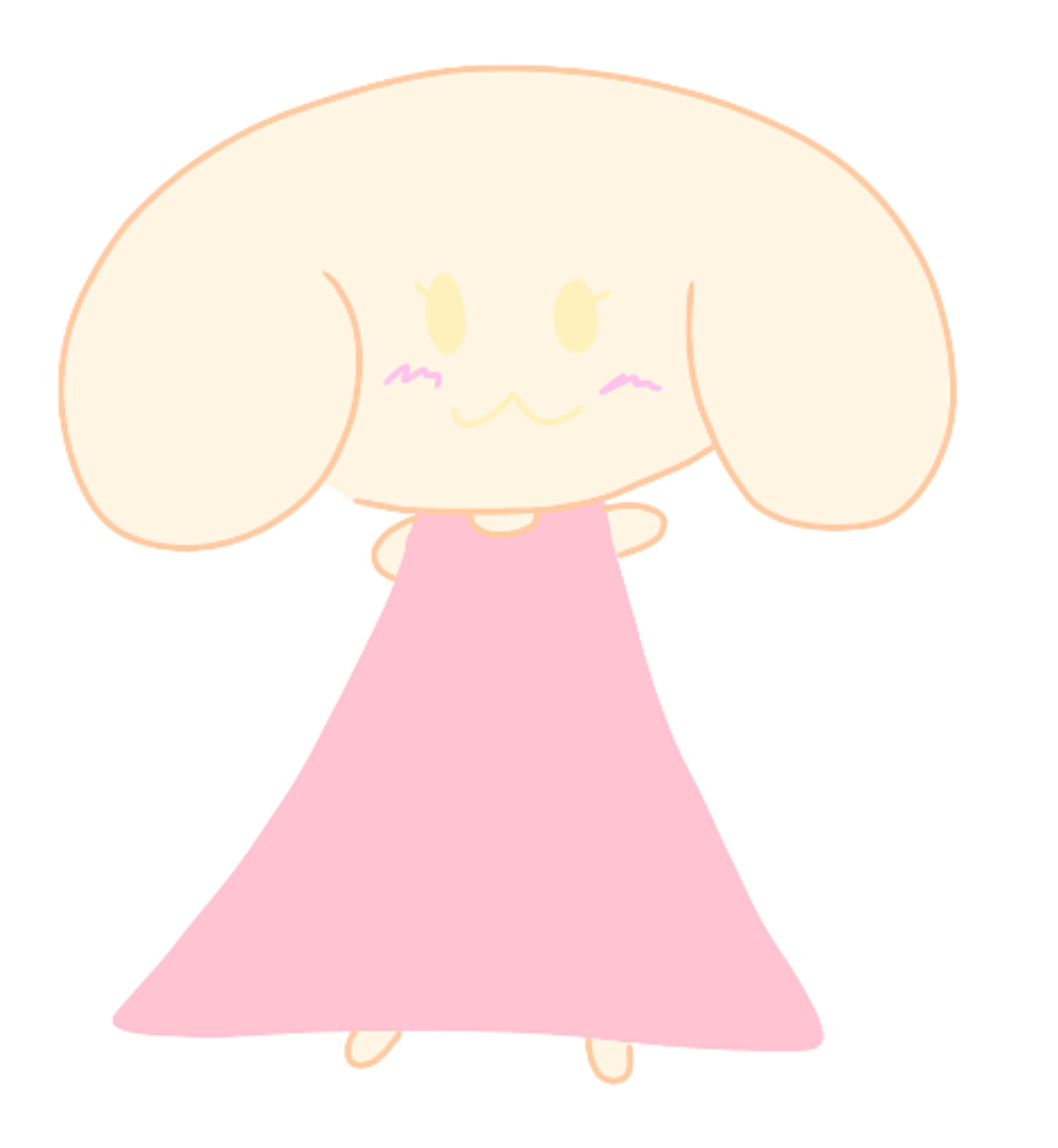 クリーム色の犬さん-1