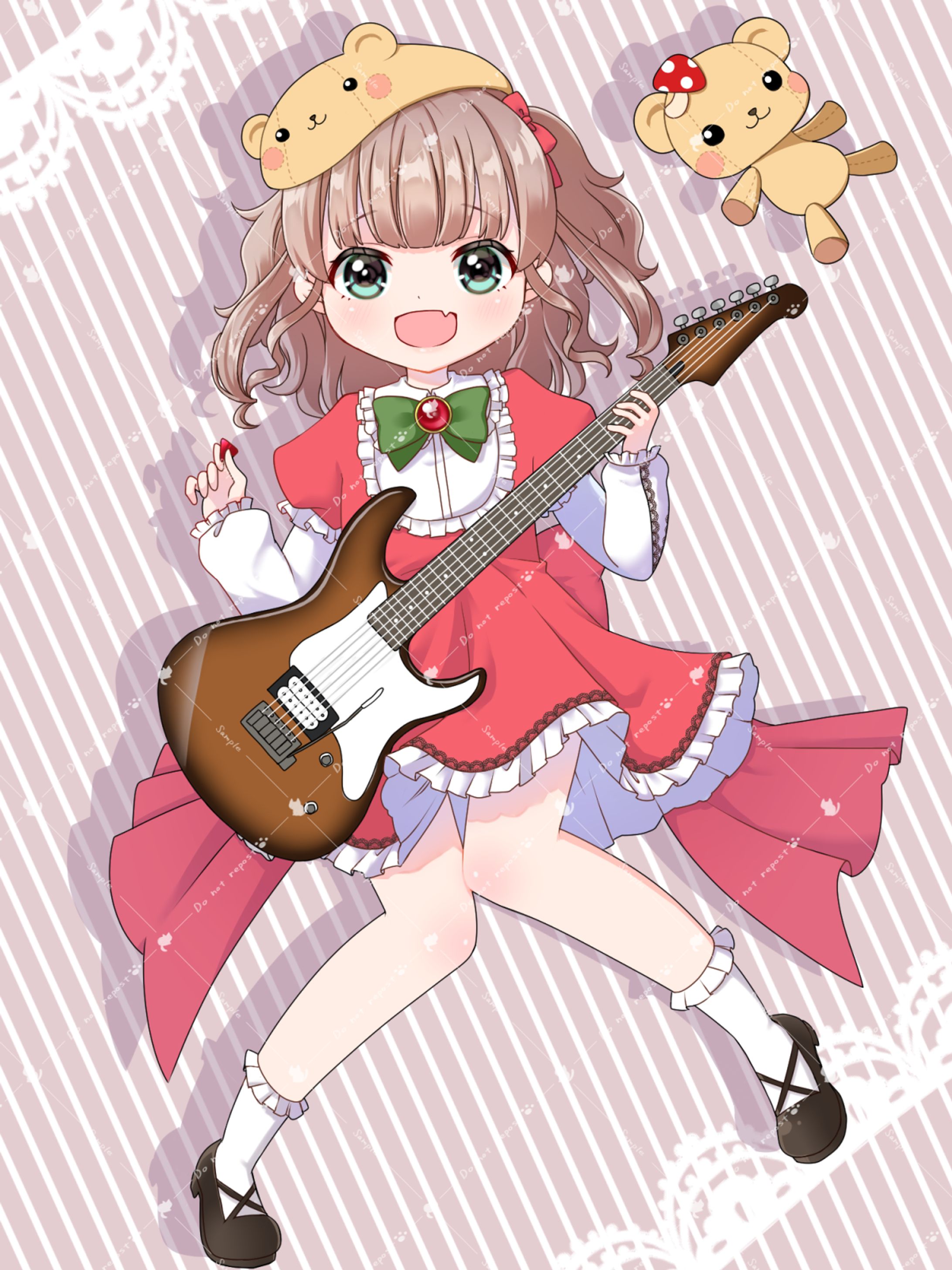 熊乃かの子様歌みたサムネ用イラスト-1
