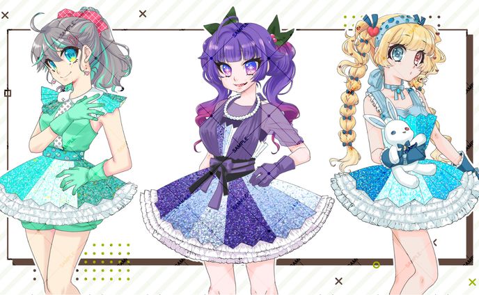 【依頼】歌ってみた差分イラスト