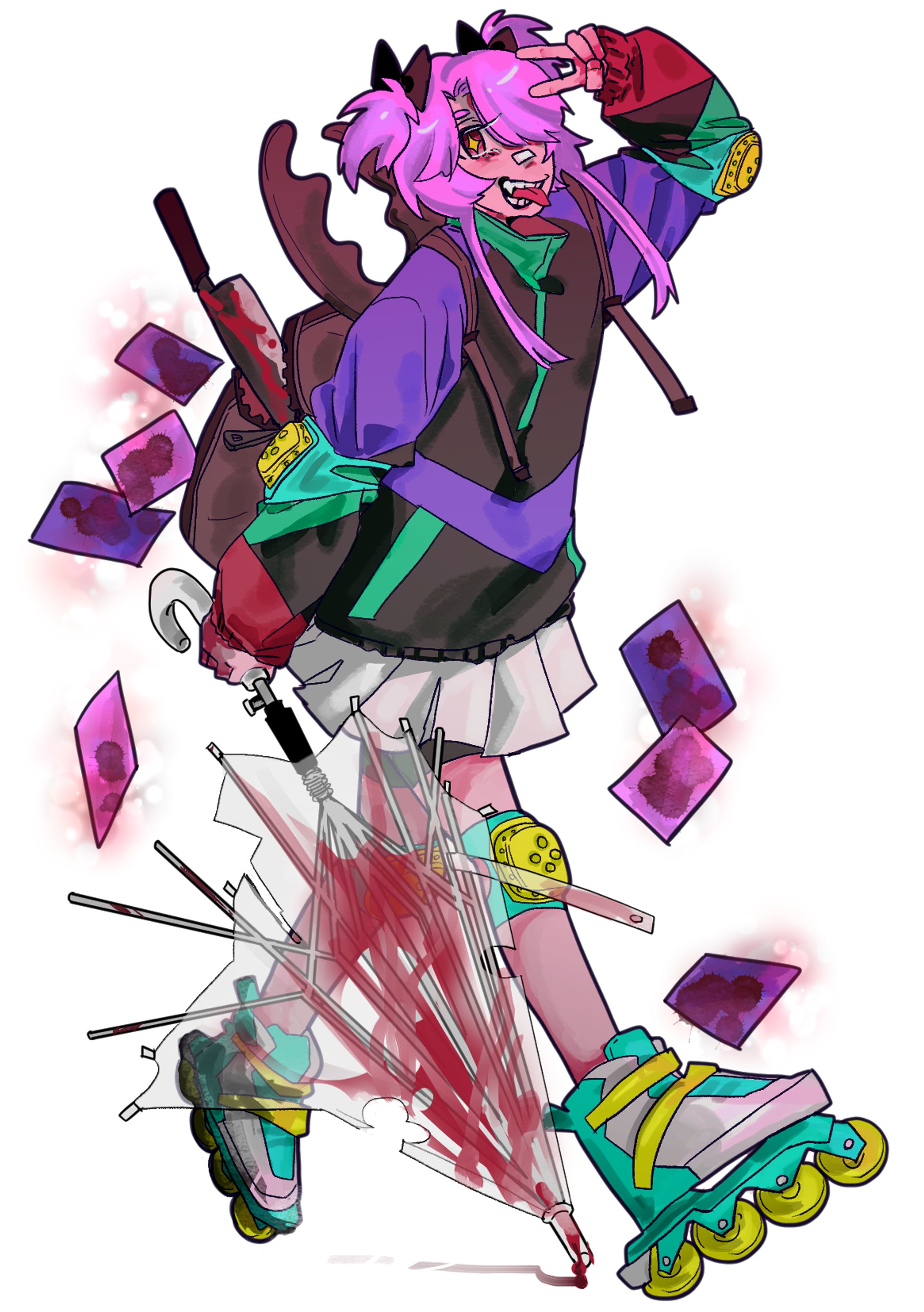 TRPG用キャラ　立ち絵　女性-1