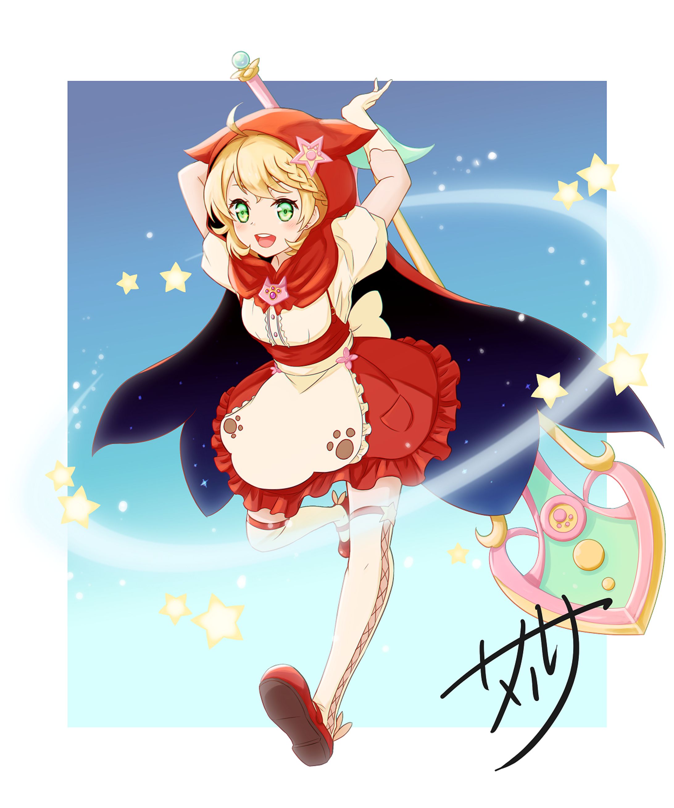 オリキャラ　魔法少女ラメル-1