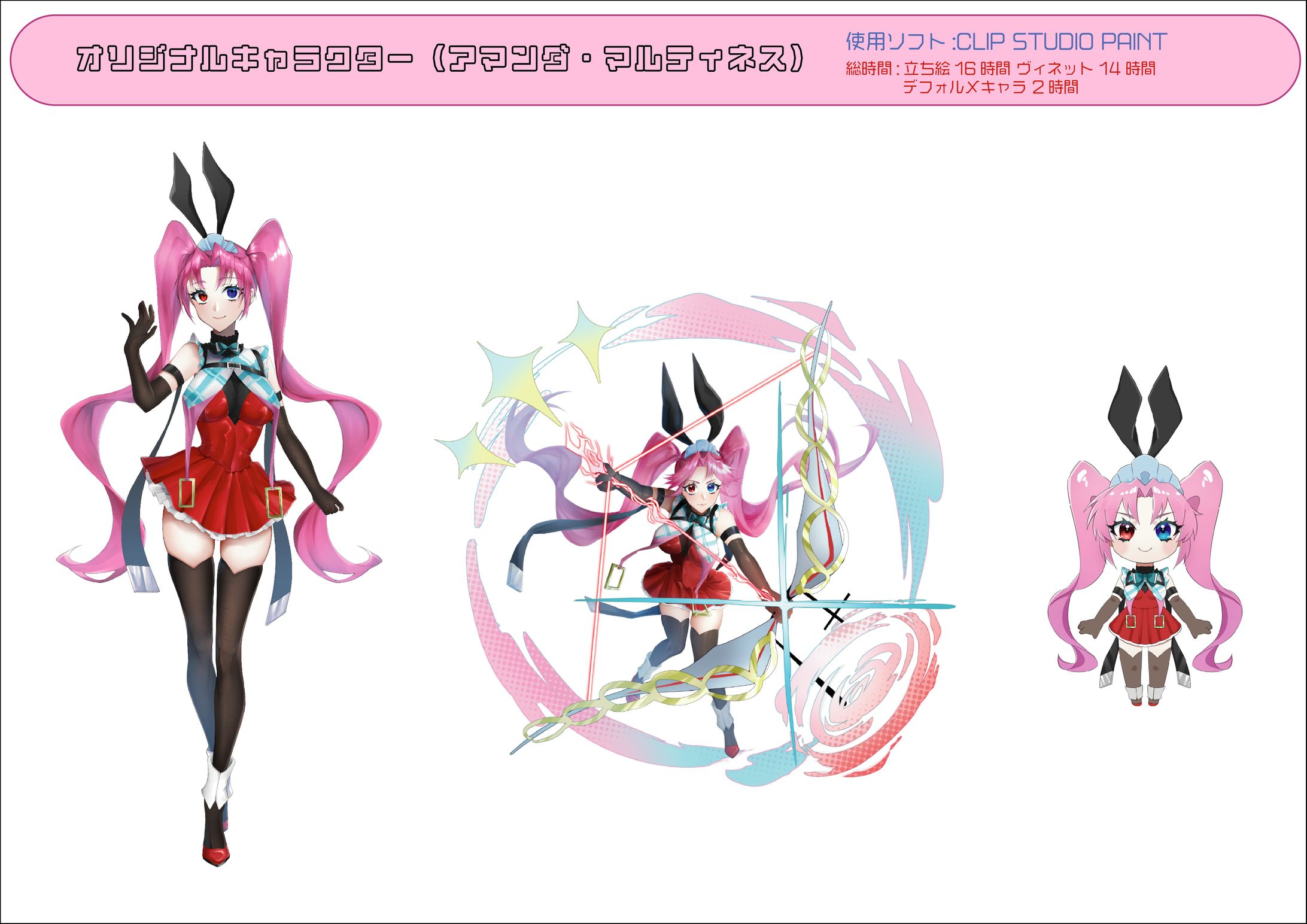 オリジナルキャラクター:アマンダ・マルティネス-1