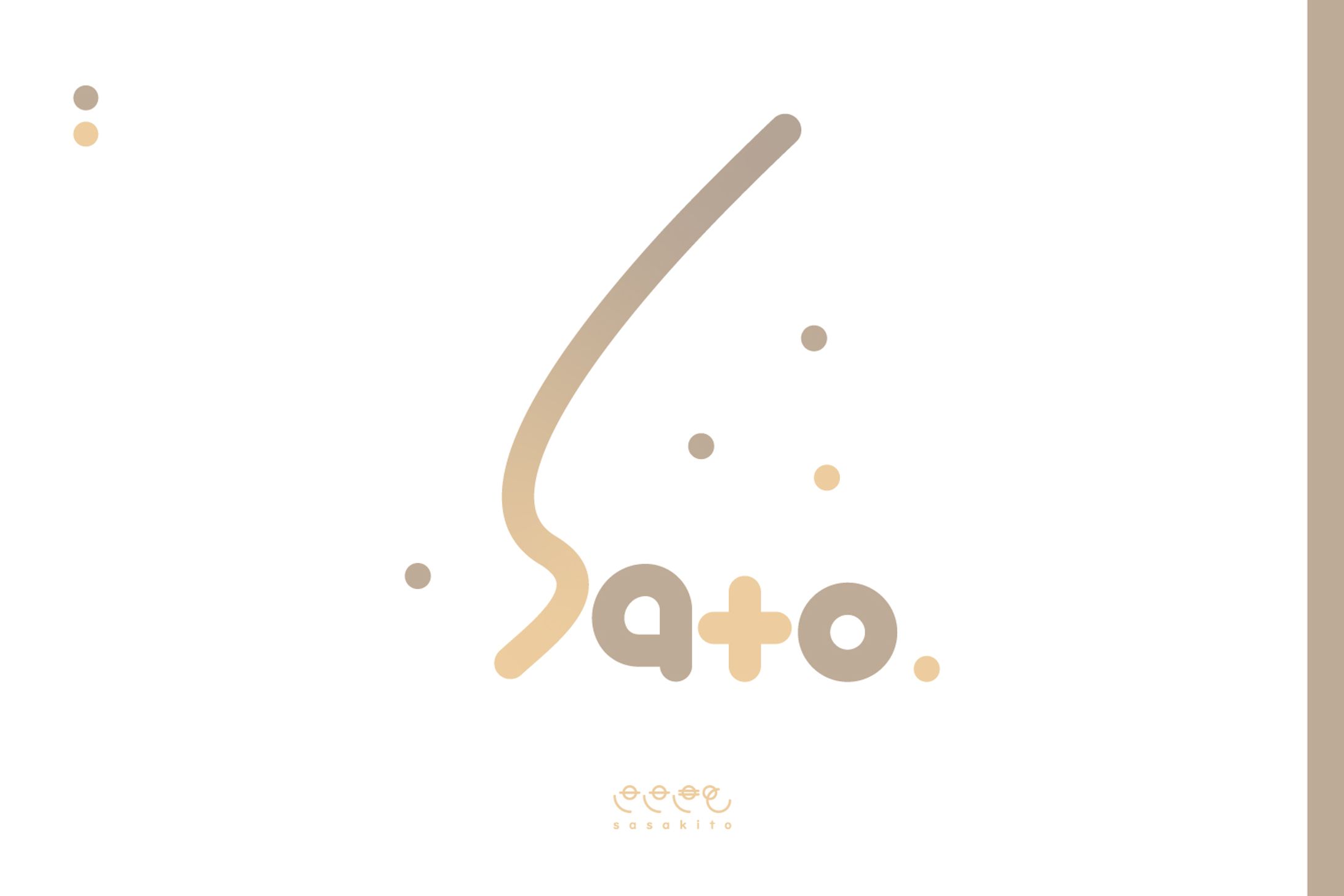 【ロゴタイプ】sato様-1