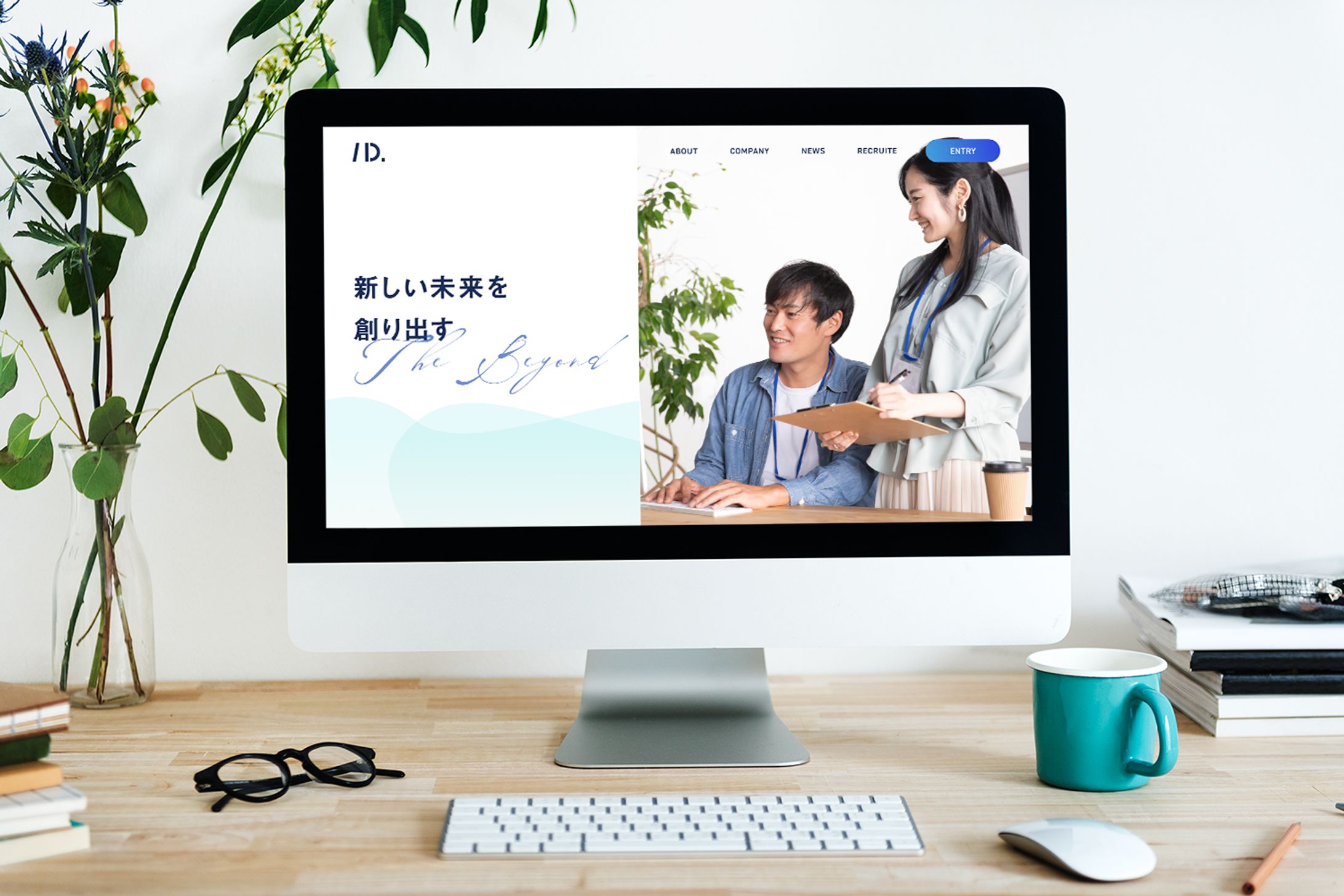 【IT企業サイト】WEBデザイン / オリジナル制作-1