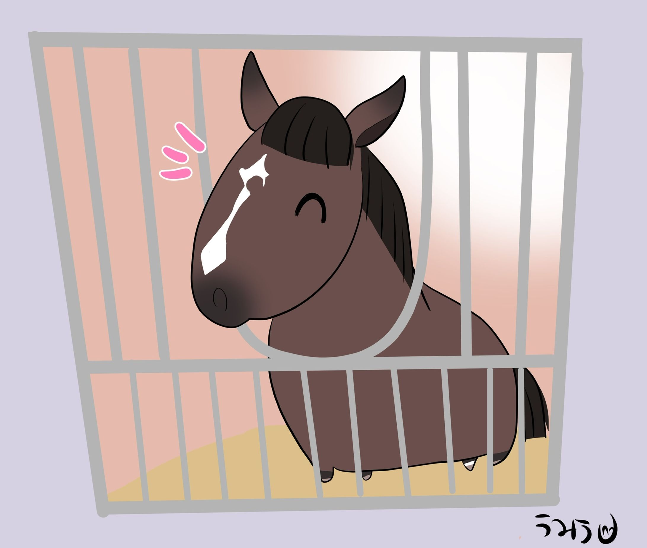 お馬さんイラスト