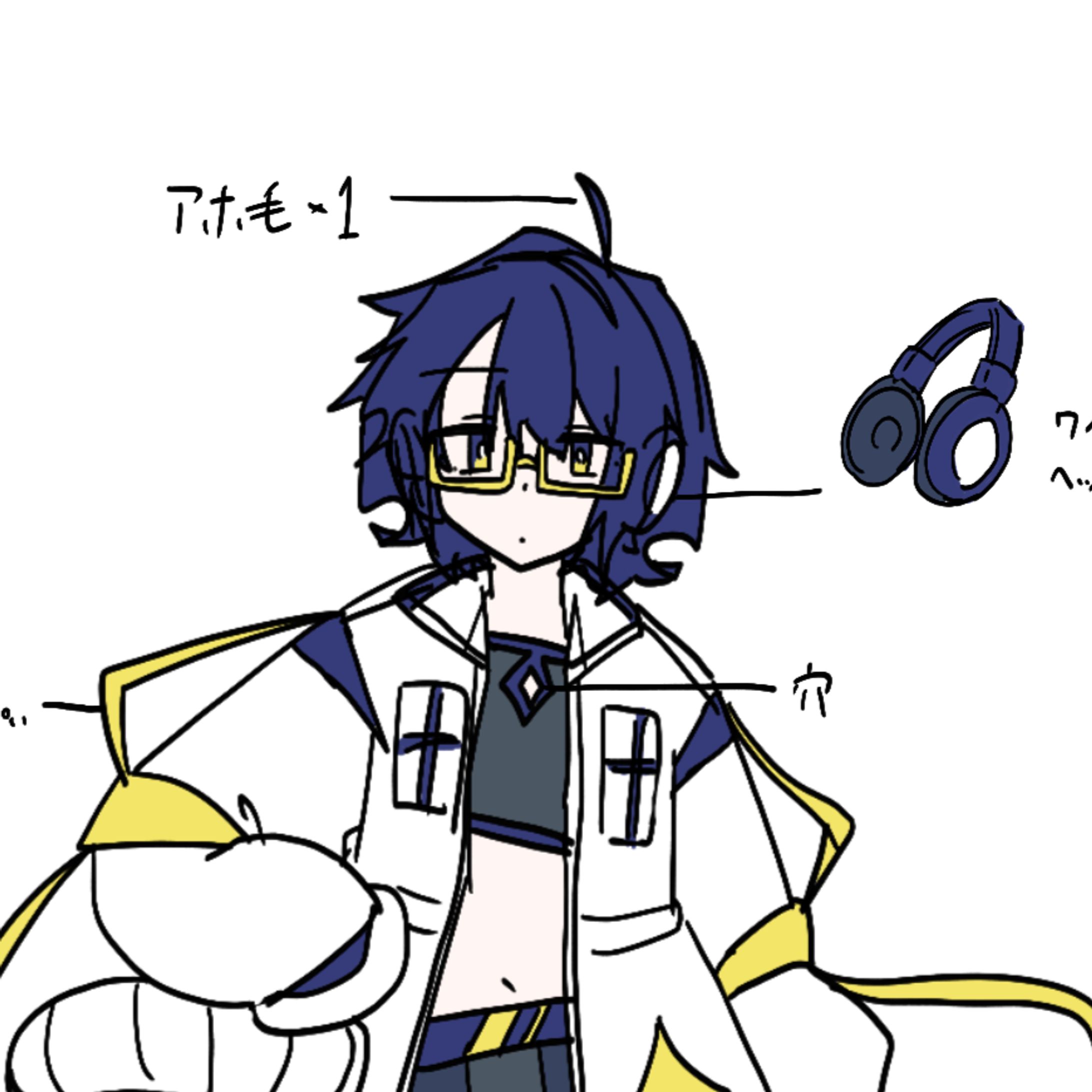 Stellar様 キャラデザ-1