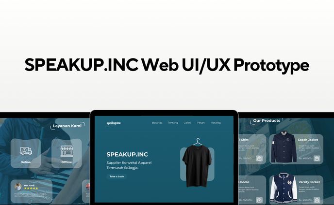 SPEAKUP.INC Web UI/UX