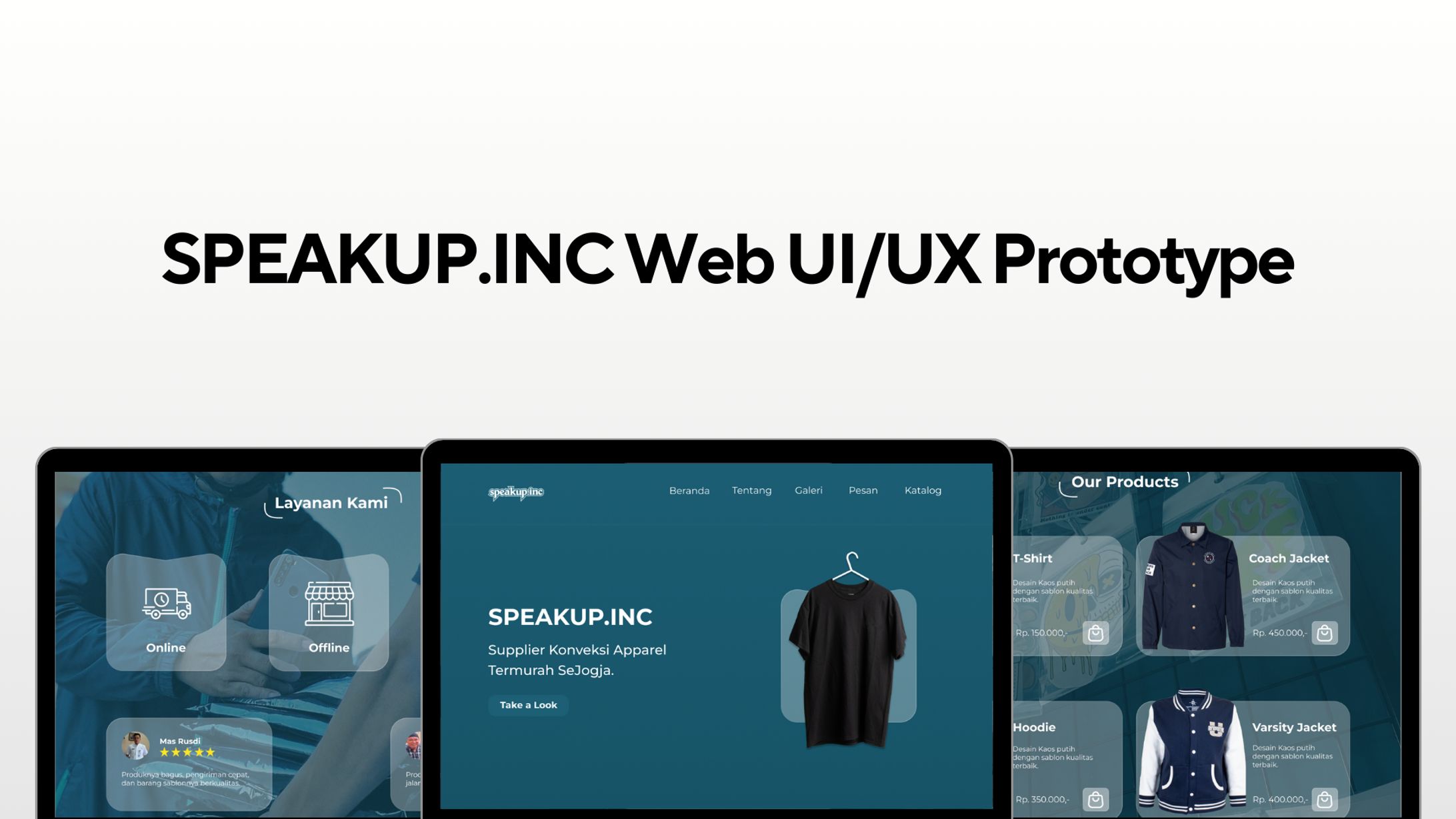 SPEAKUP.INC Web UI/UX-1