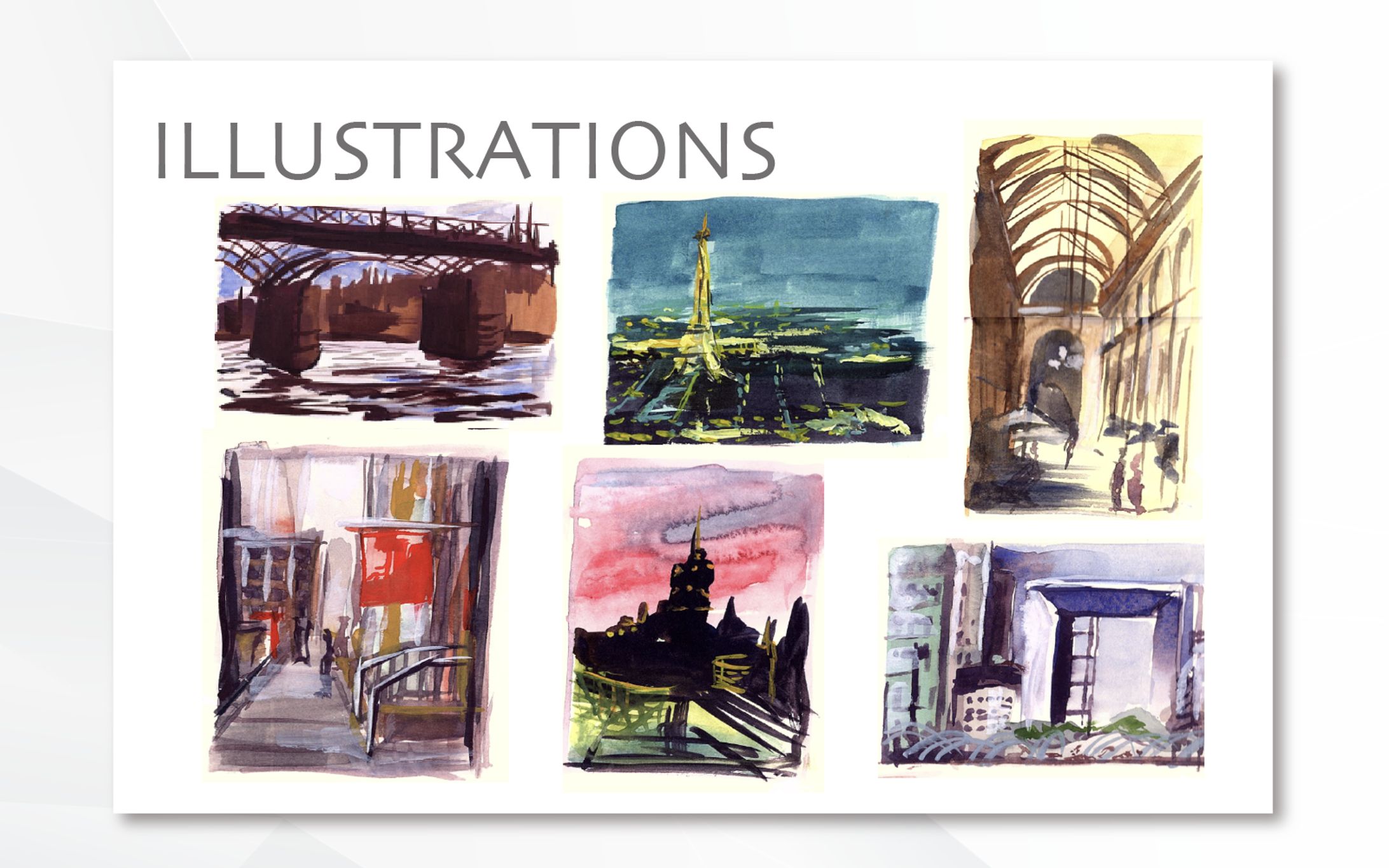 イラスト：風景-1