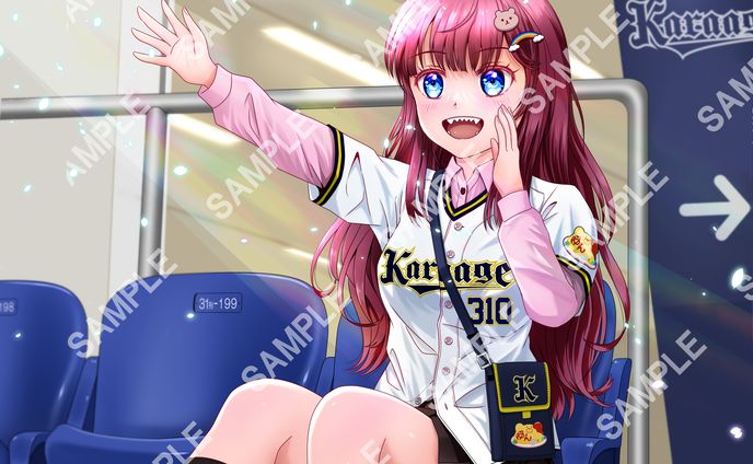 IRIAMライバーのゆん様より返礼イラストのご依頼を受けました