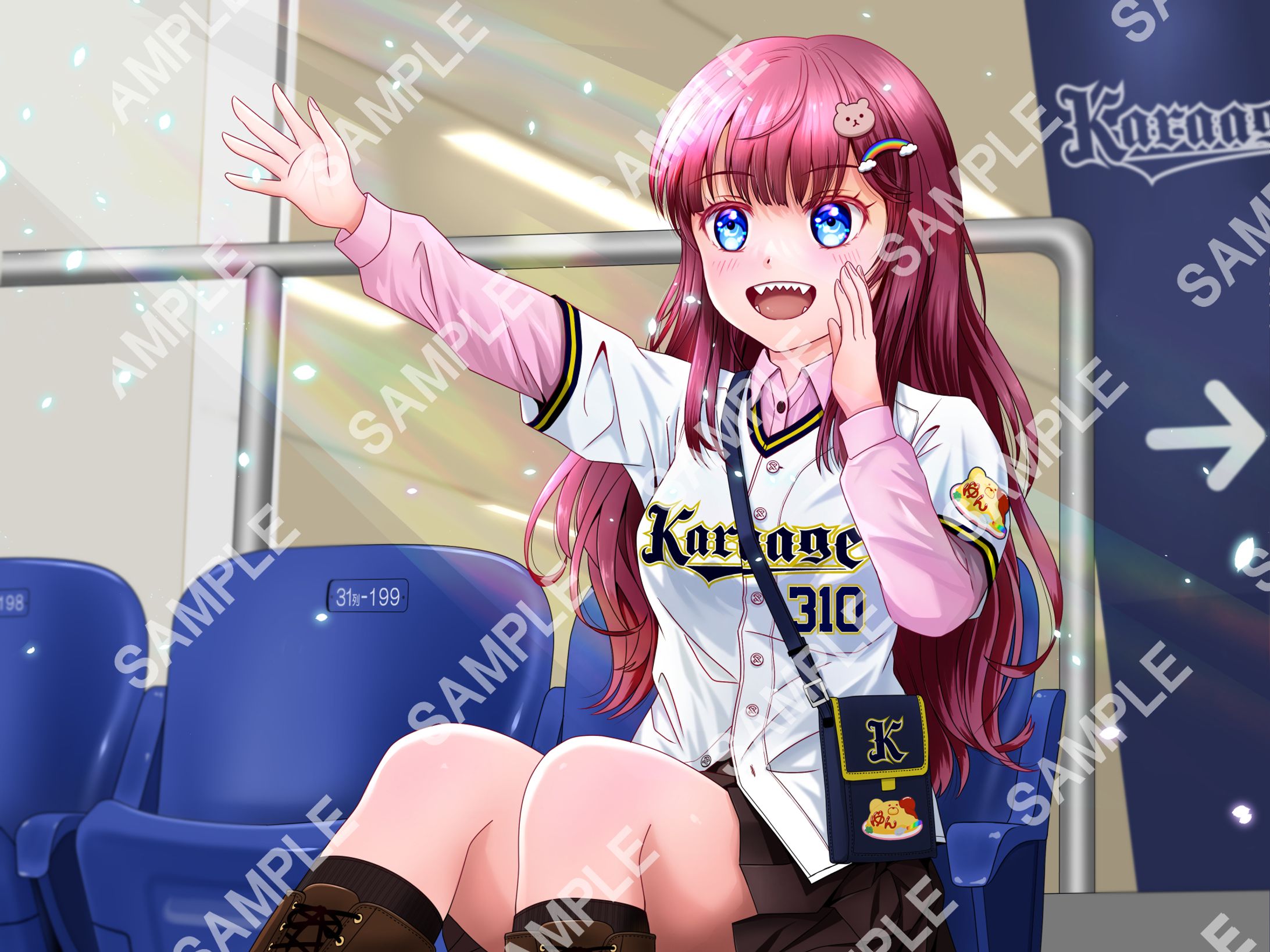 IRIAMライバーのゆん様より返礼イラストのご依頼を受けました-1