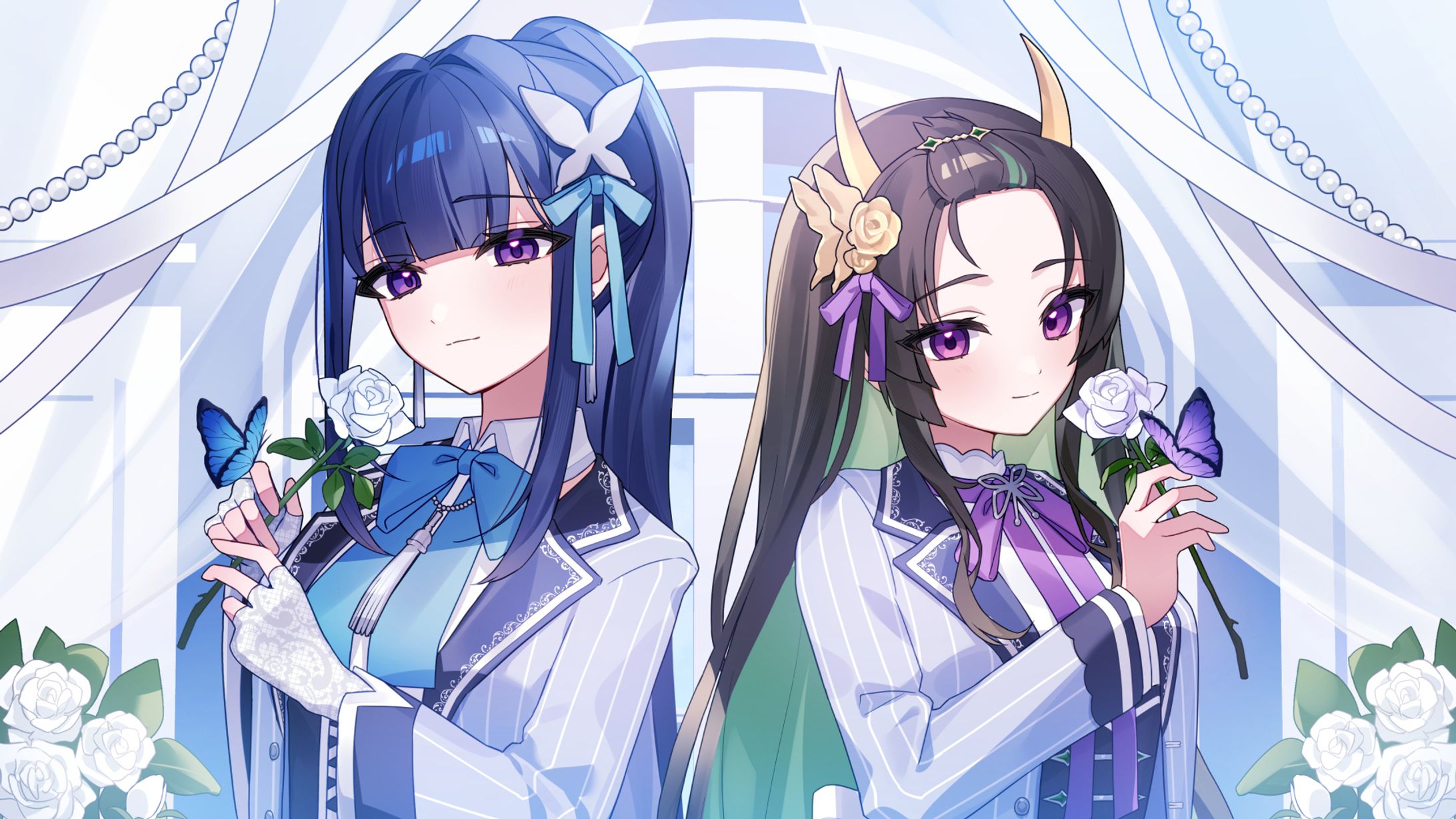 Production kawaii月蝶蘭様 華鬼結望様 MVイラスト-1