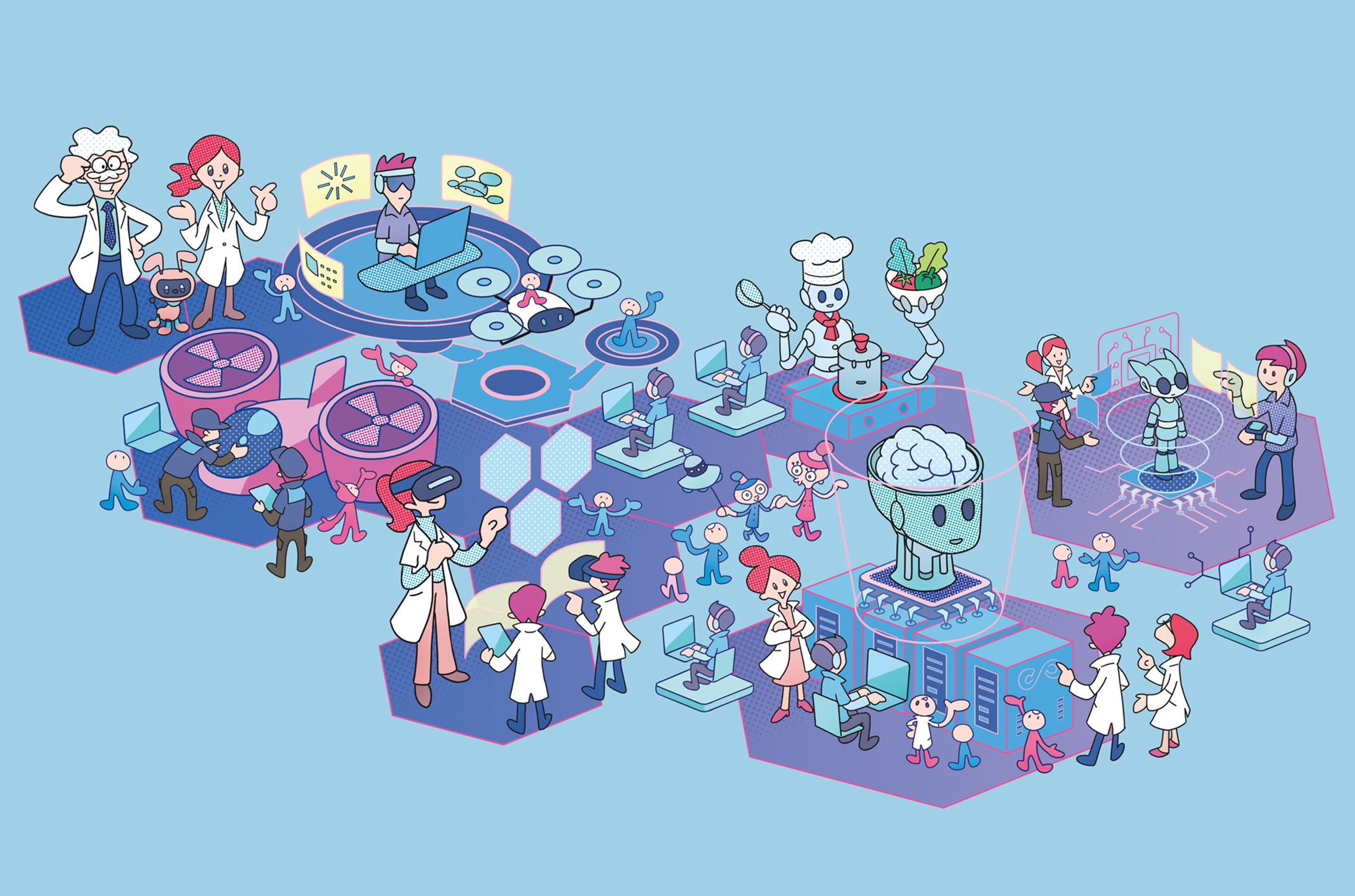 カートゥーン調イラスト-1