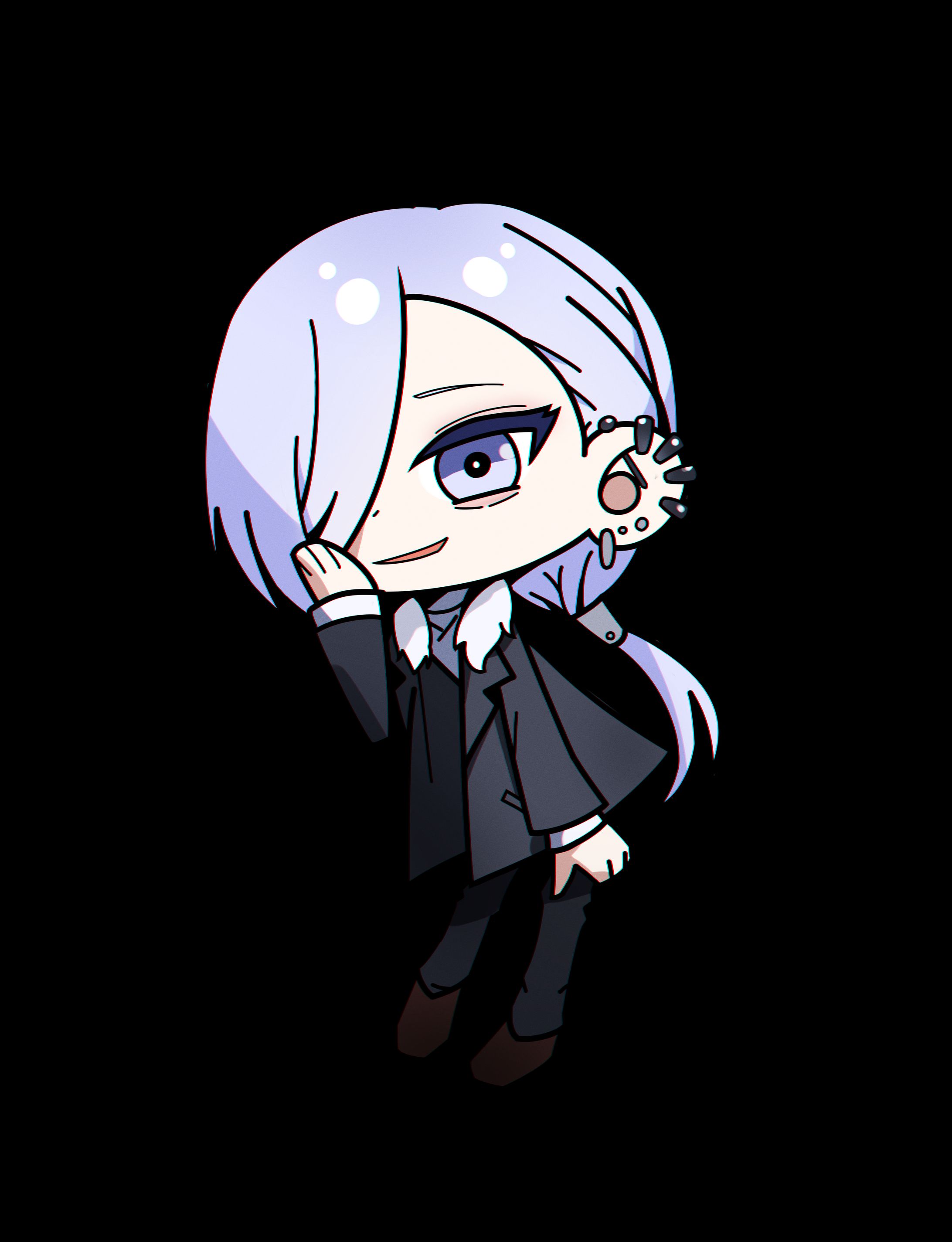 【お仕事】SDイラスト￤貯古柿之助-4名-1