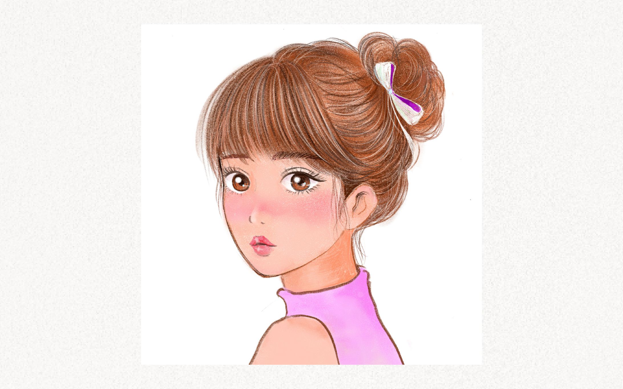 女性のイラスト-1