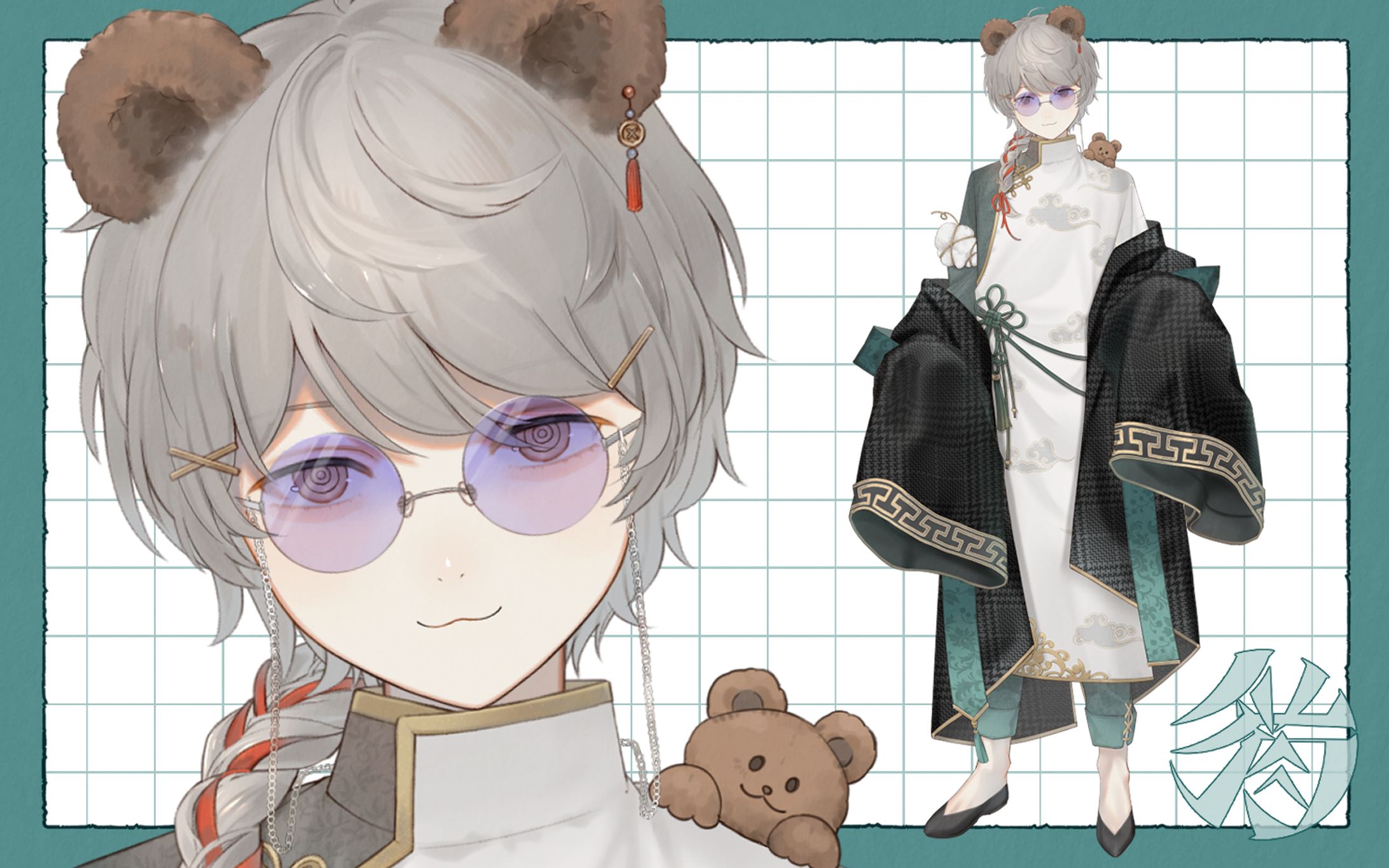 【Live2Dモデル】熊乃かのん様-1