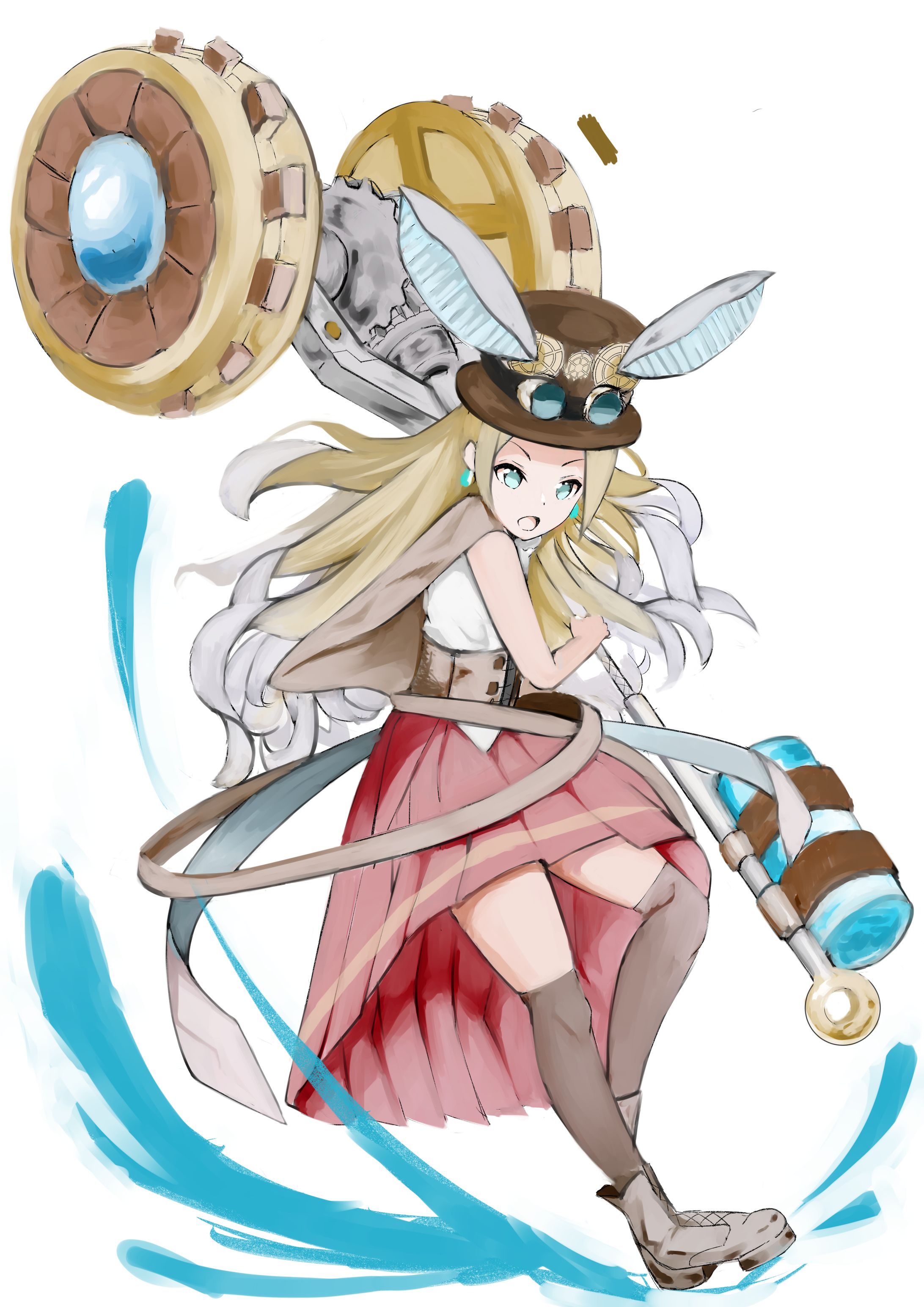 スチームパンク×少女×巨大武器-1