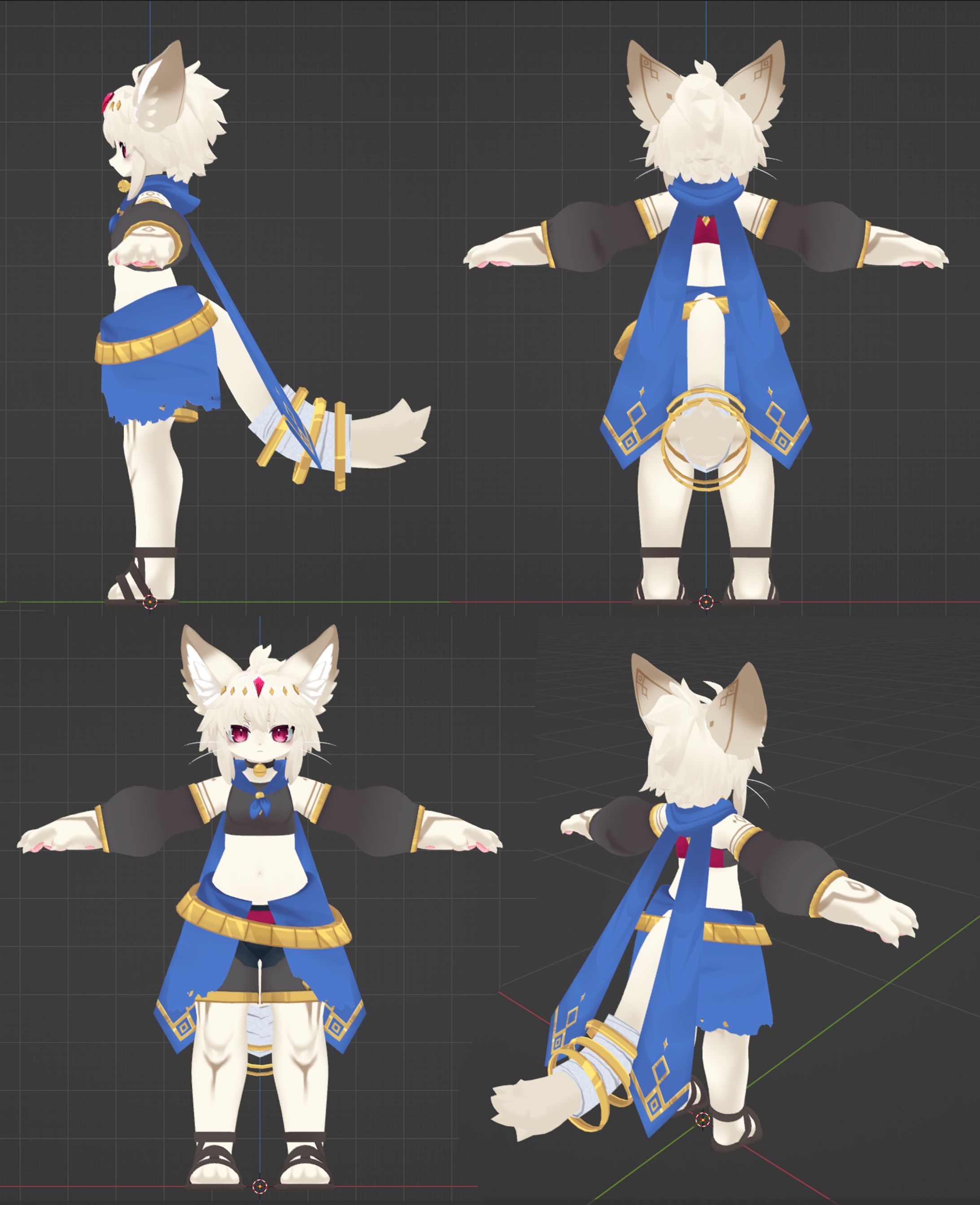 VRCHATカスタムコスチューム Custom Outfit-1